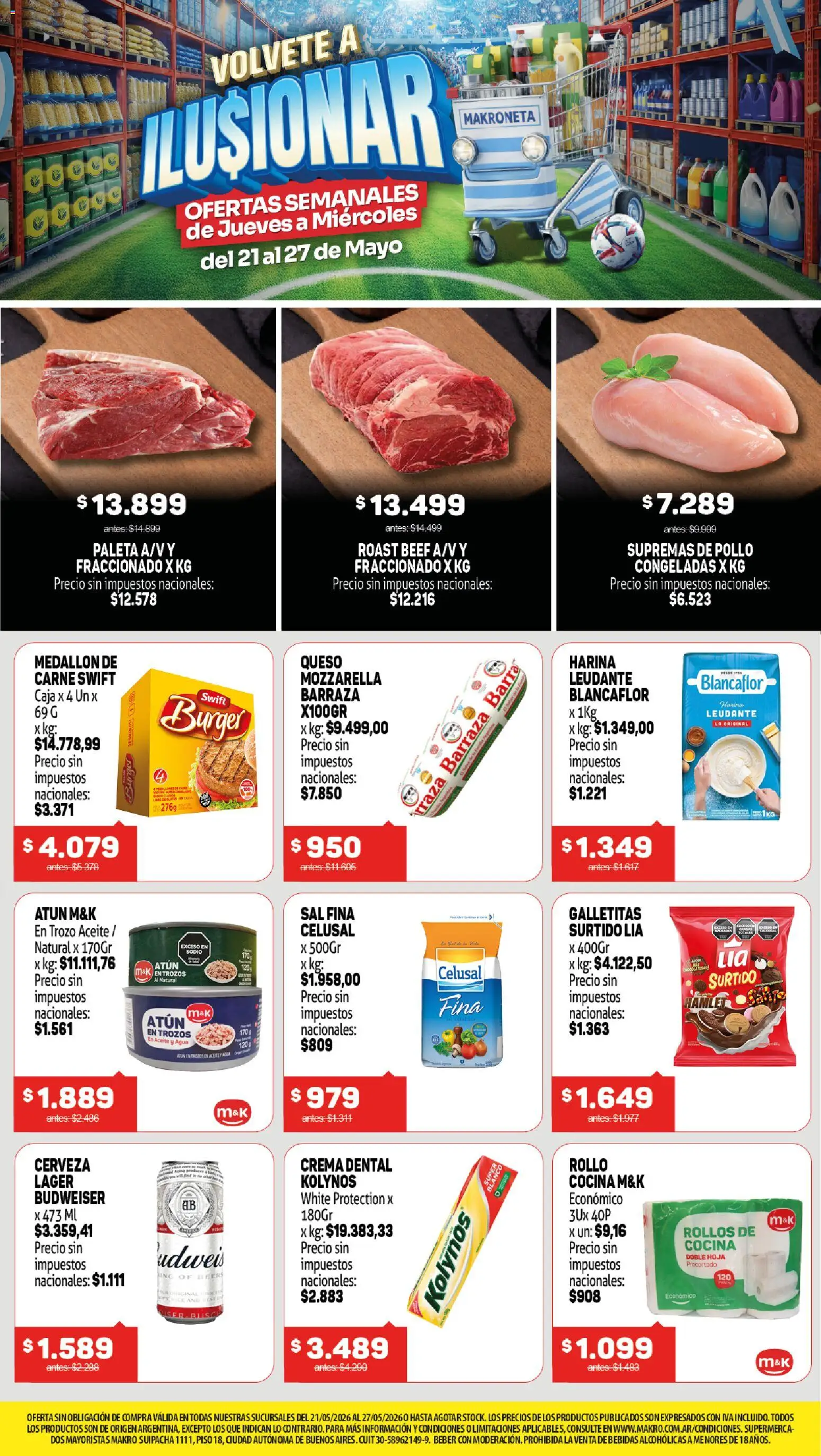 Vista previa del folleto de la tienda Makro válido desde el 21/05/2026 