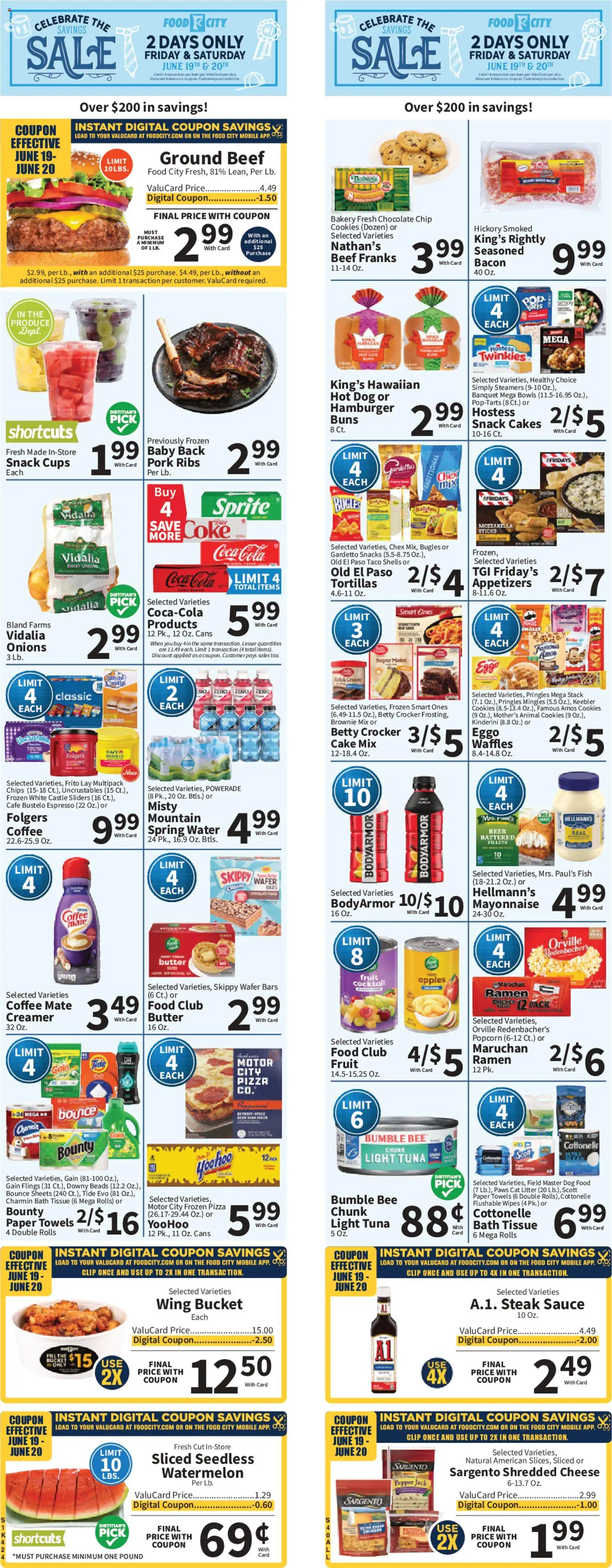 Ad Preview of Food City Food City Weekly Ad from 06/17/2026