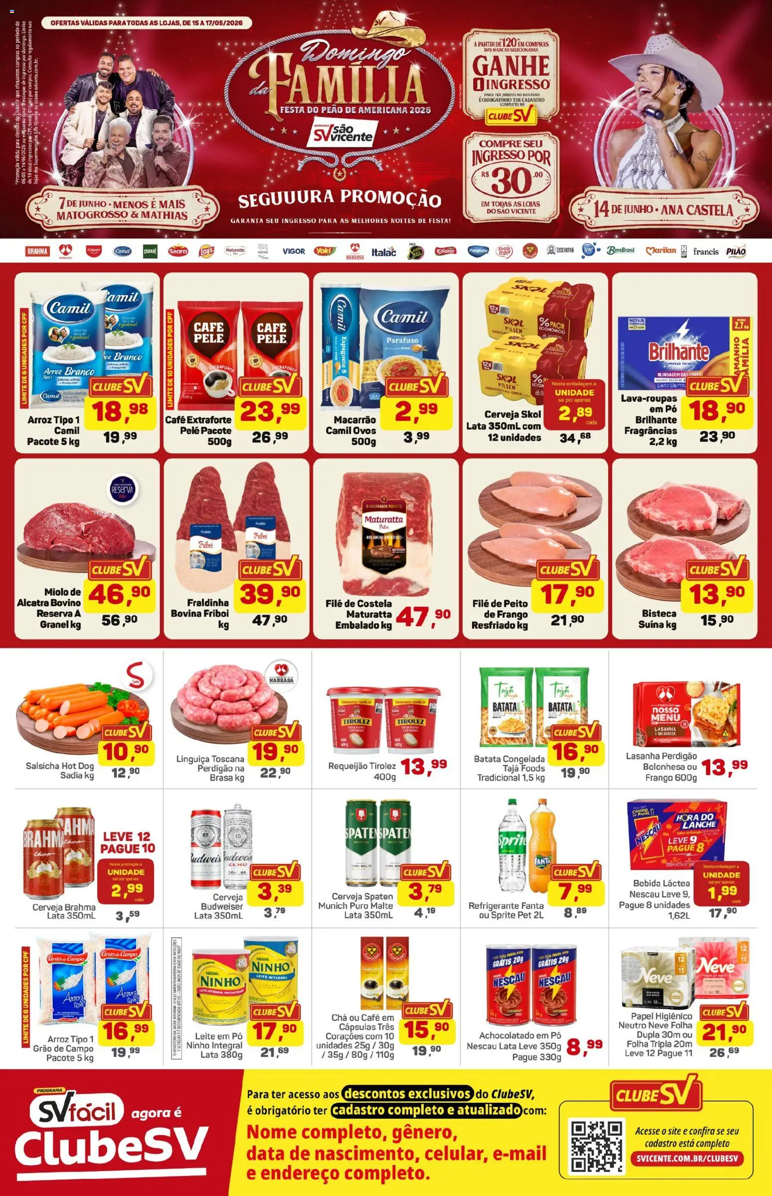 Pré-Visualização do folheto "Supermercados São Vicente - Ofertas da semana" da loja Supermercados São Vicente válido a partir de 15/05/2026
