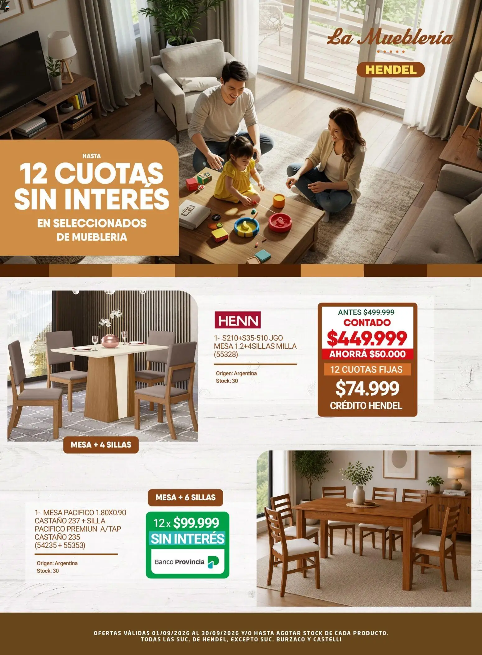Vista previa del folleto de la tienda Hendel válido desde el 01/09/2026 