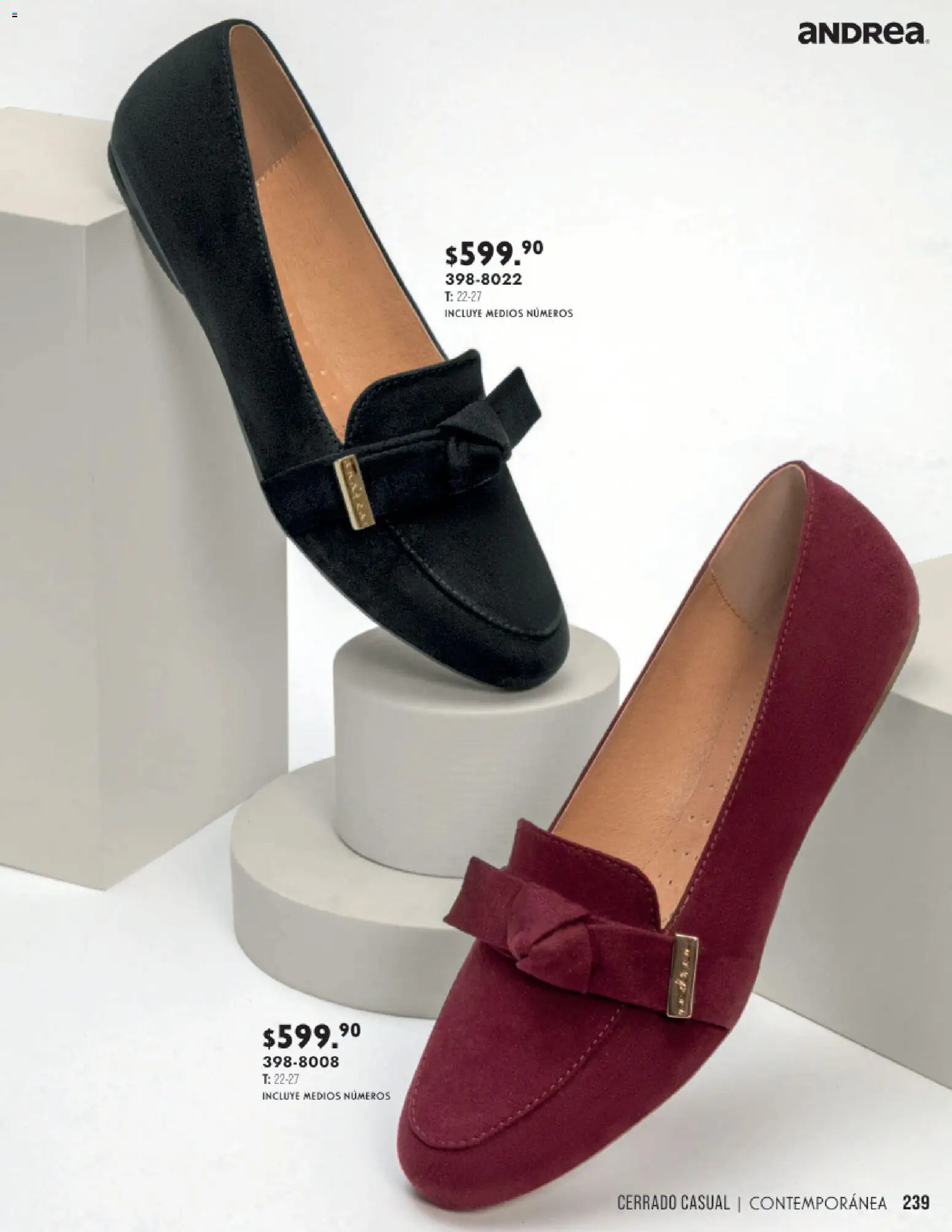 Vista previa las ofertas de la tienda Andrea - Andrea catálogo Otoño Invierno desde el 23/08/2026 
