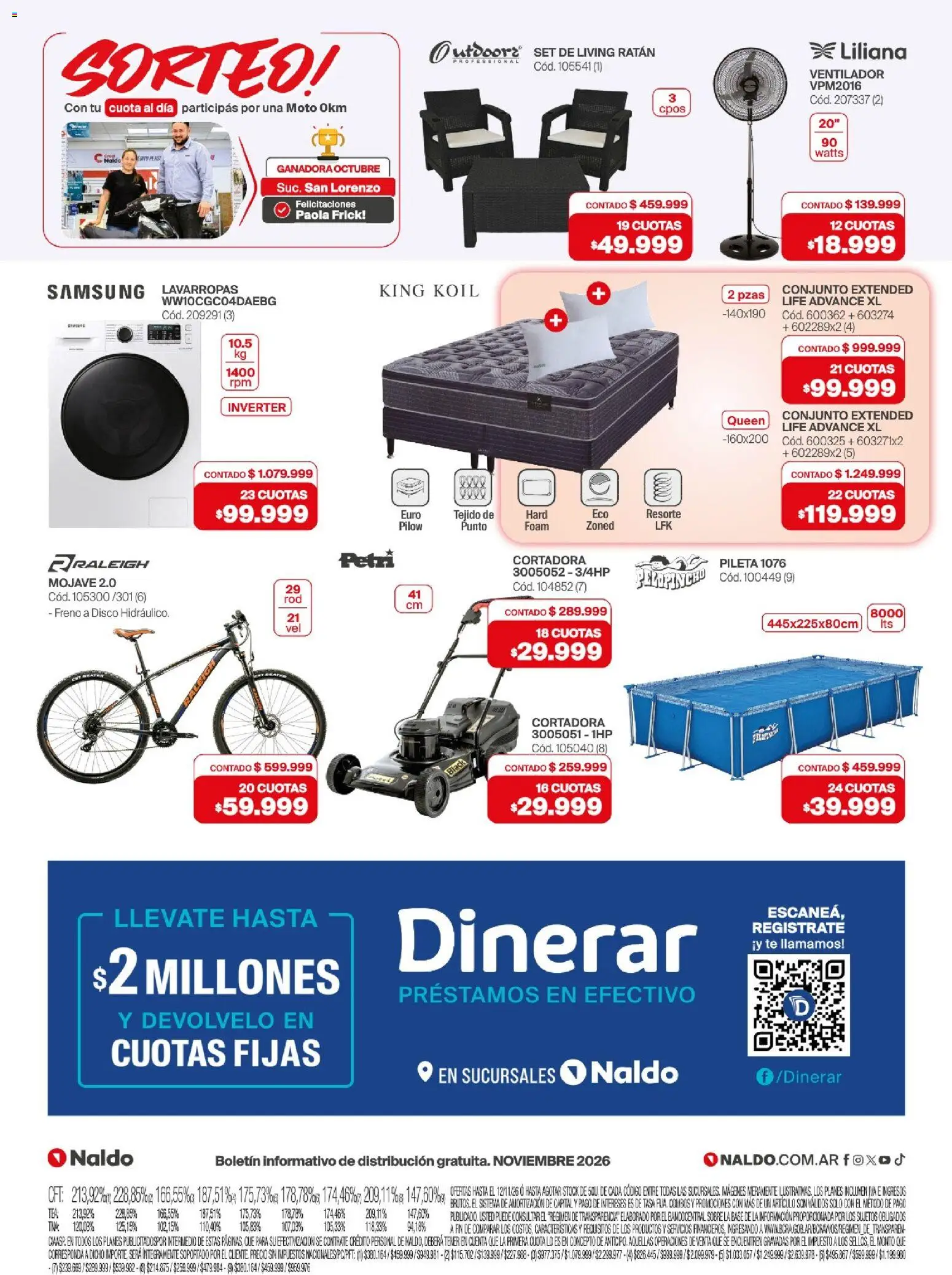 Vista previa del folleto de la tienda Naldo válido desde el 01/11/2026 