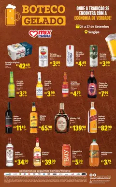 Pré-Visualização do folheto "Mateus ofertas Especial Bebidas" da loja Mateus válido a partir de 24/09/2026