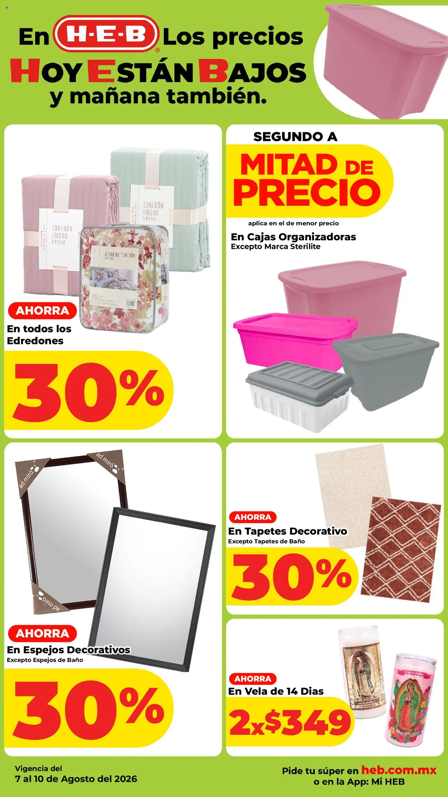 Vista previa las ofertas de la tienda H-E-B - H-E-B folleto desde el 07/08/2026 