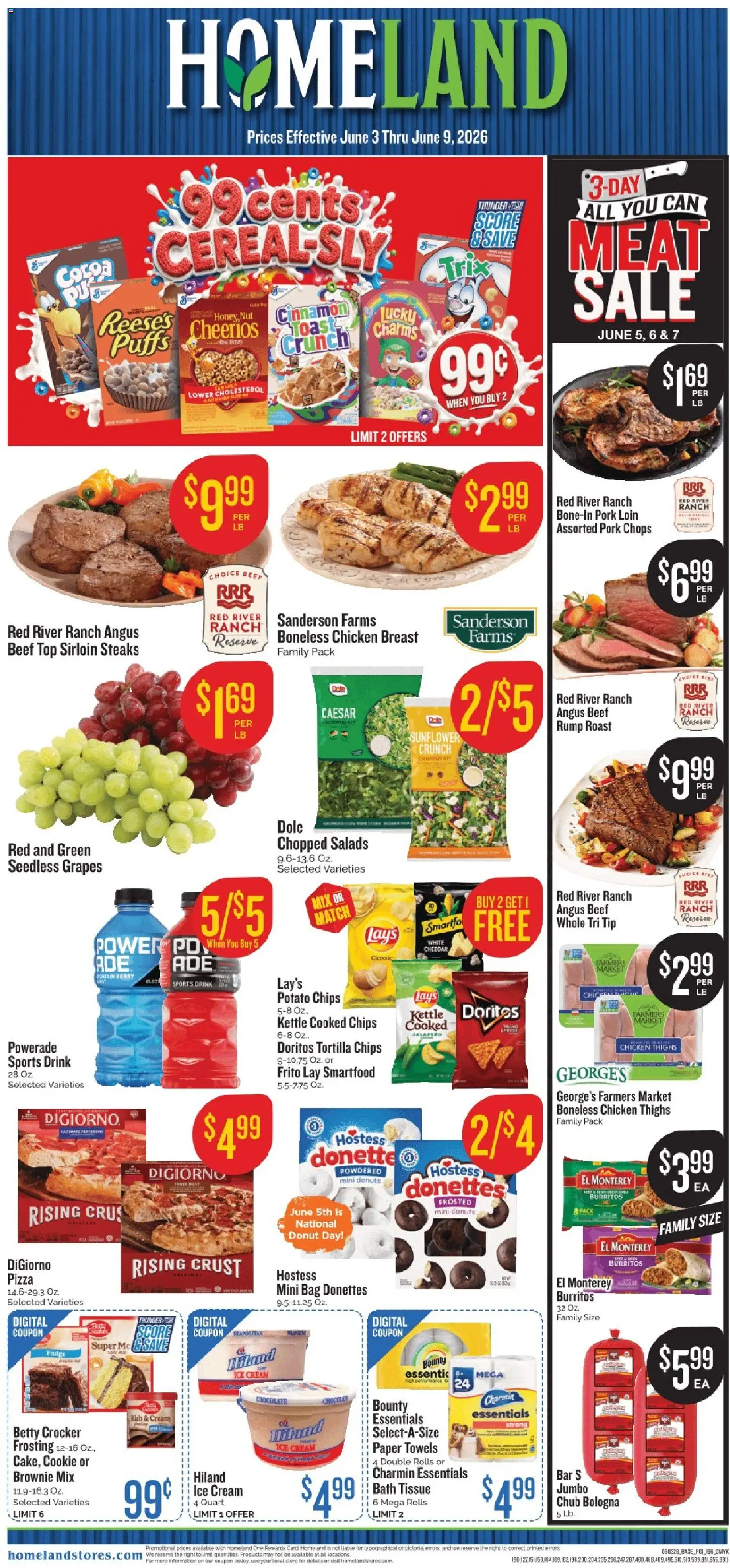 Ad Preview of Homeland Homeland Weekly Ad from 06/03/2026