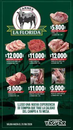 Vista previa del folleto de la tienda Yaguar válido desde el 26/08/2026 