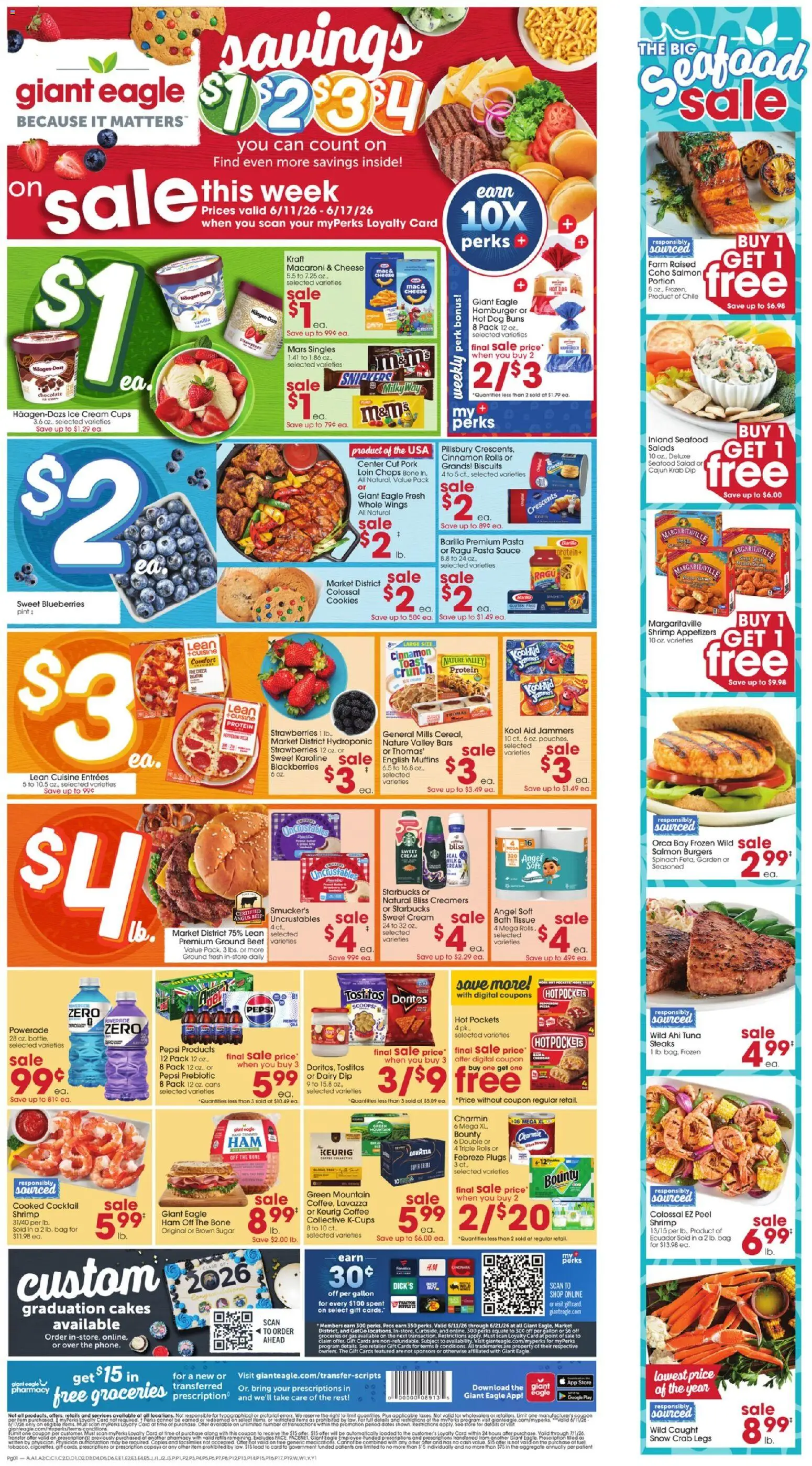 Ad Preview of Giant Eagle Giant Eagle Weekly Ad from 06/11/2026
