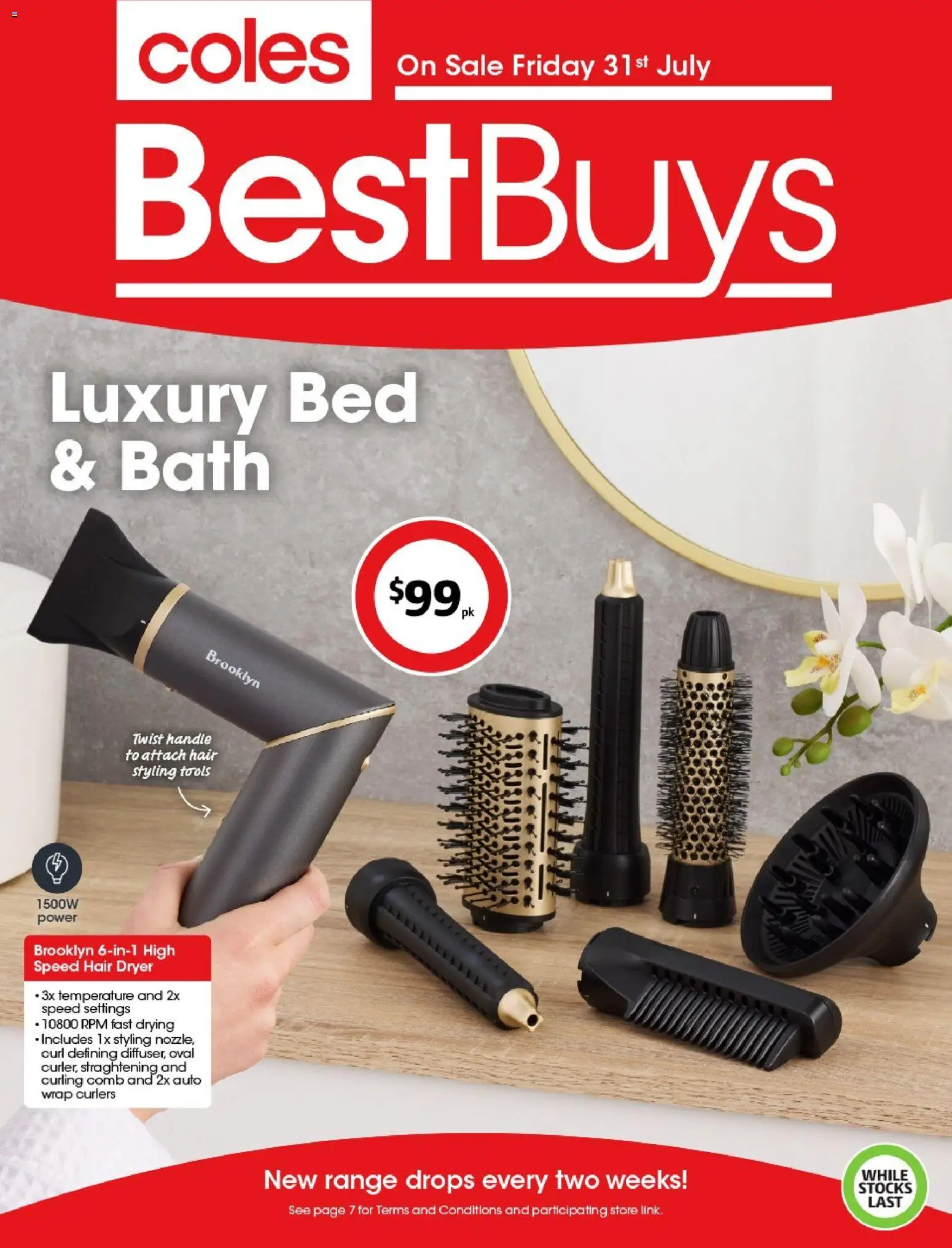 Preview of catalogue Coles Best buys from shop Coles valid 31/07/2026
