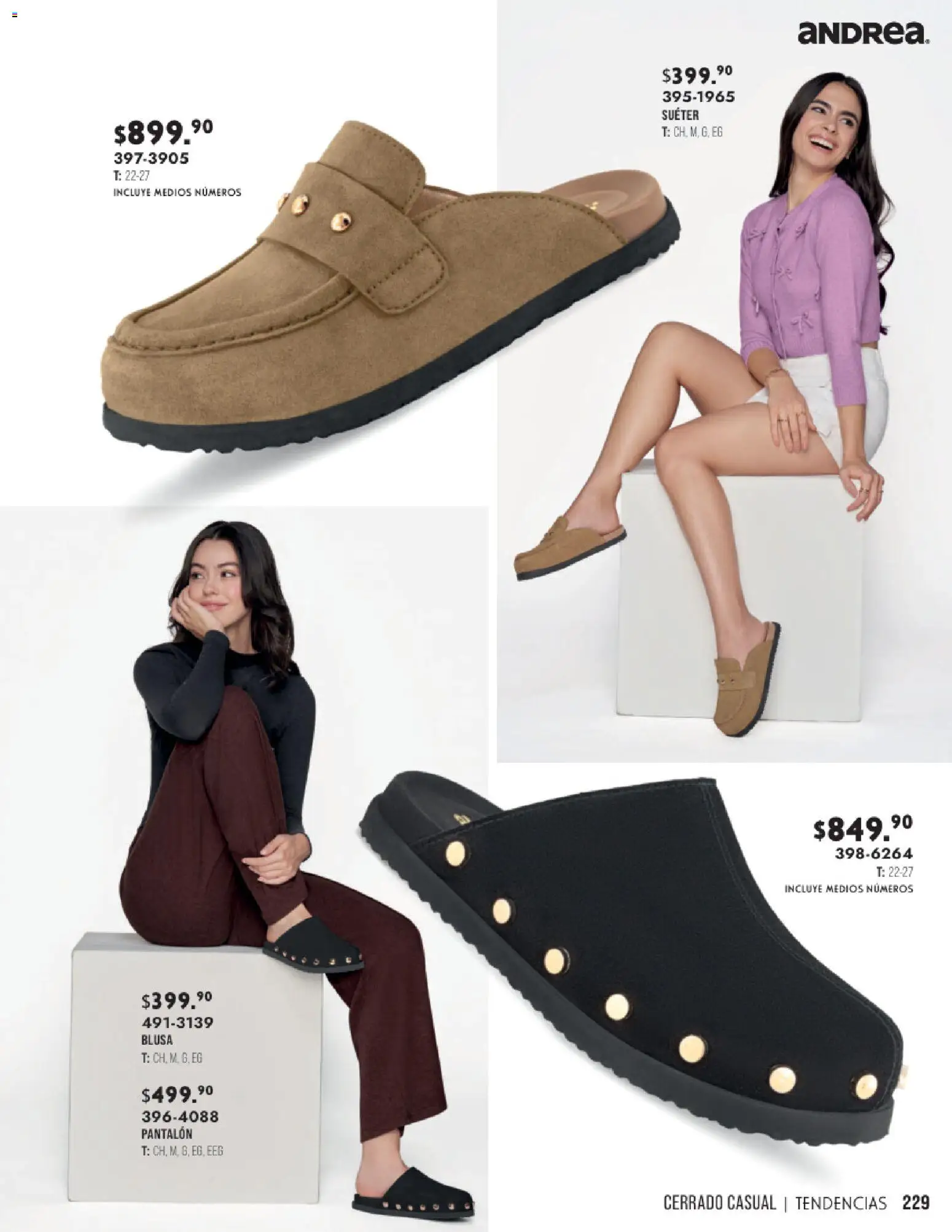Vista previa las ofertas de la tienda Andrea - Andrea catálogo Otoño Invierno desde el 23/08/2026 