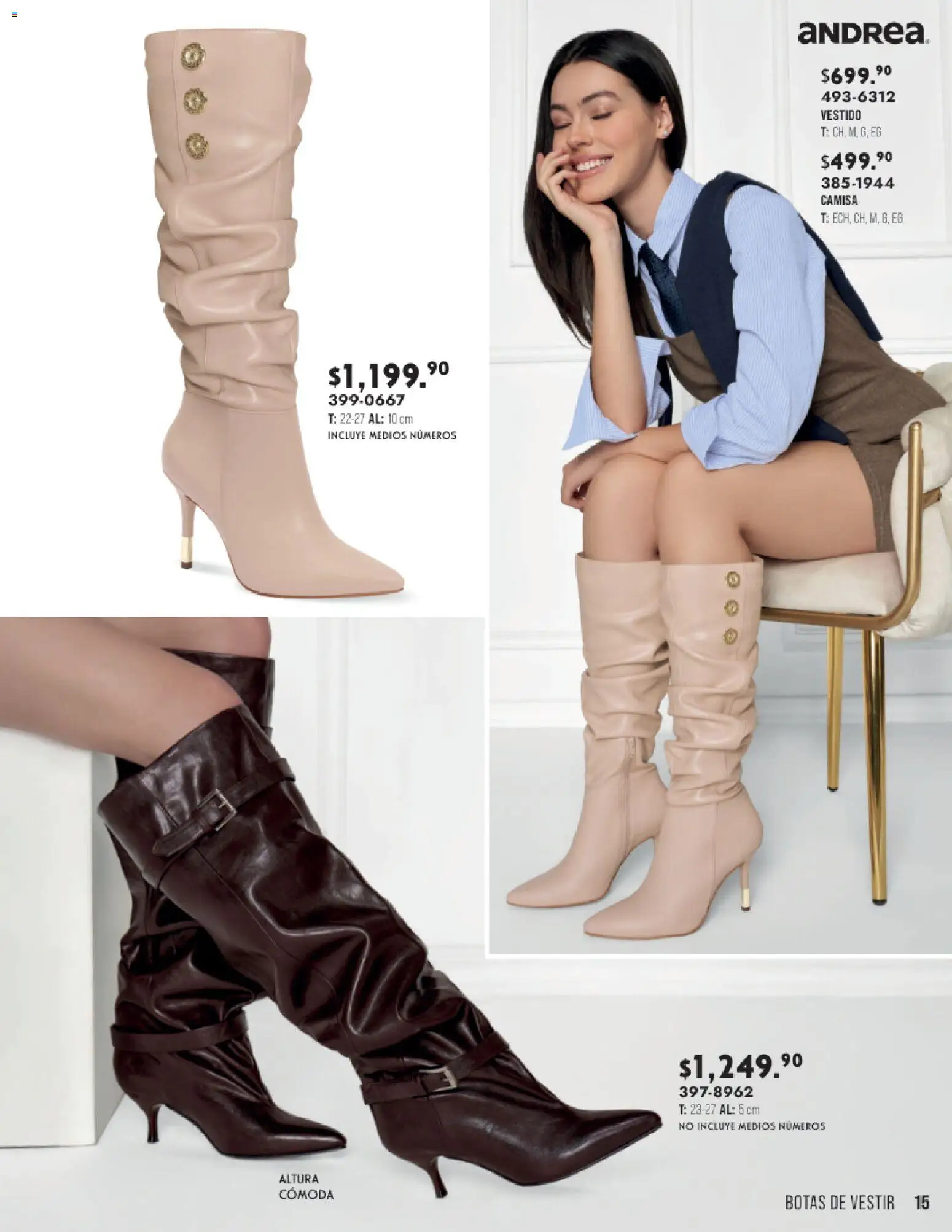 Vista previa las ofertas de la tienda Andrea - Andrea catálogo Otoño Invierno desde el 23/08/2026 