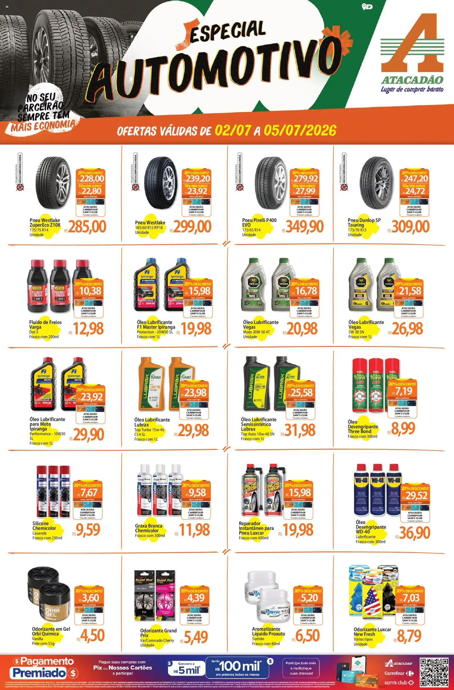 Pré-Visualização do folheto "Atacadão ofertas - SP" da loja Atacadão válido a partir de 02/07/2026