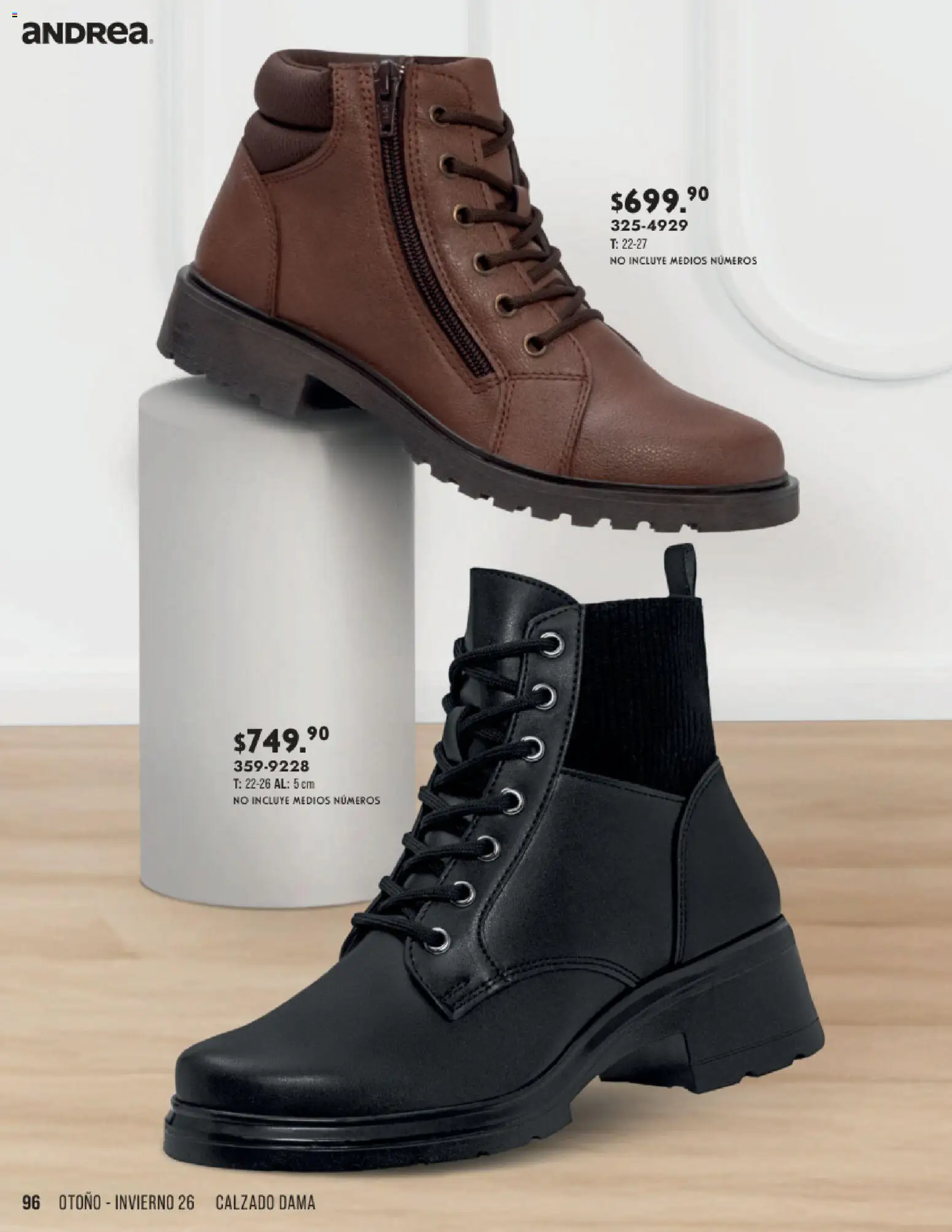 Vista previa las ofertas de la tienda Andrea - Andrea catálogo Otoño Invierno desde el 23/08/2026 