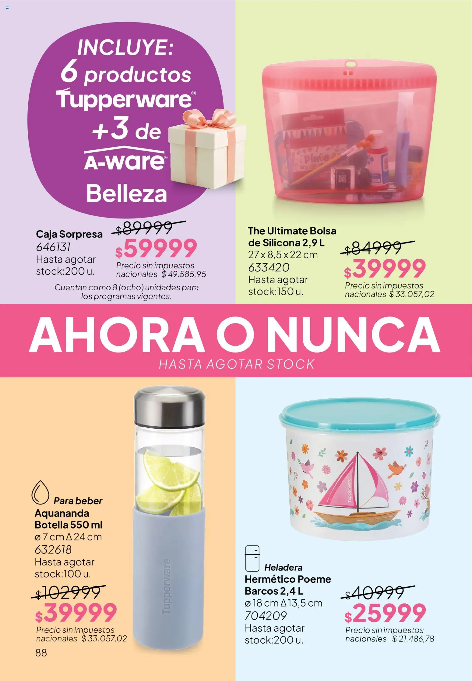 Vista previa del folleto de la tienda Tupperware válido desde el 01/09/2026 
