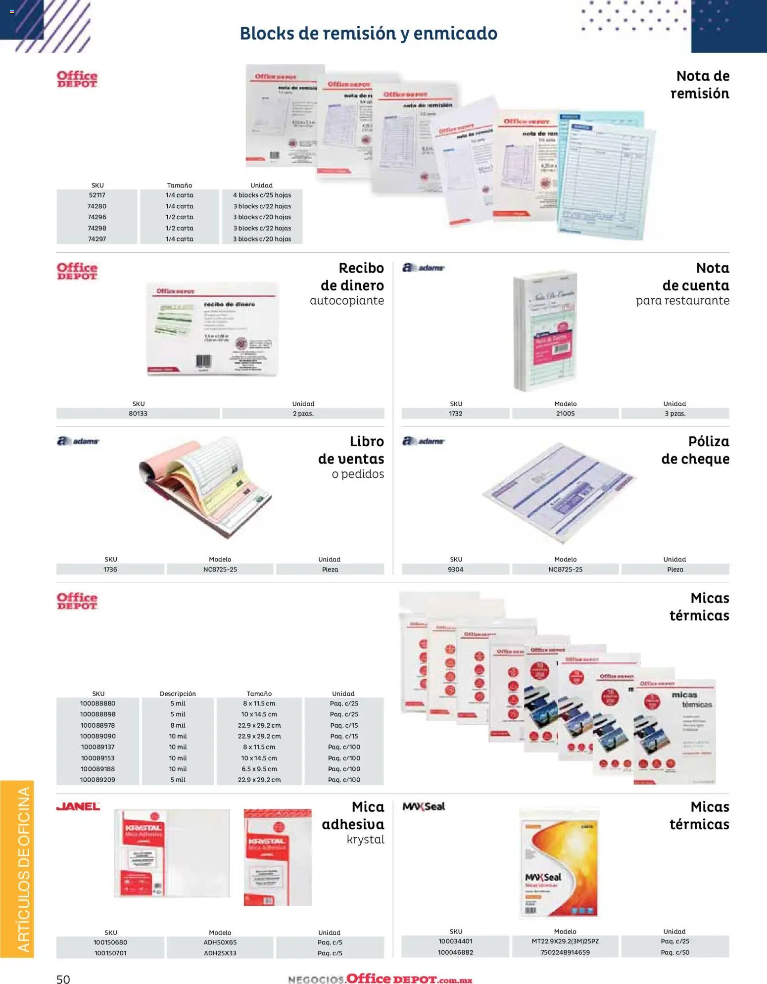 Vista previa las ofertas de la tienda Office Depot - Catálogo 2026 desde el 12/01/2026 