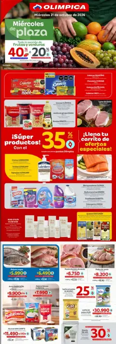  Vista previa del prospecto Olímpica catálogo Miércoles de plaza del almacen Olímpica válida del 21/10/2026 al 21/10/2026