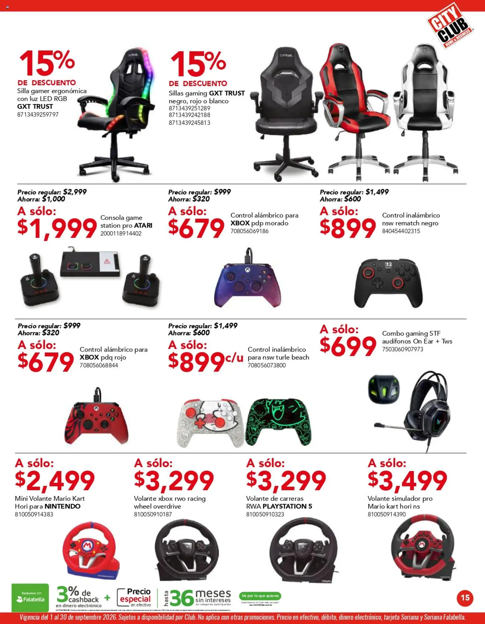 Vista previa las ofertas de la tienda City Club - City Club catálogo desde el 01/09/2026 