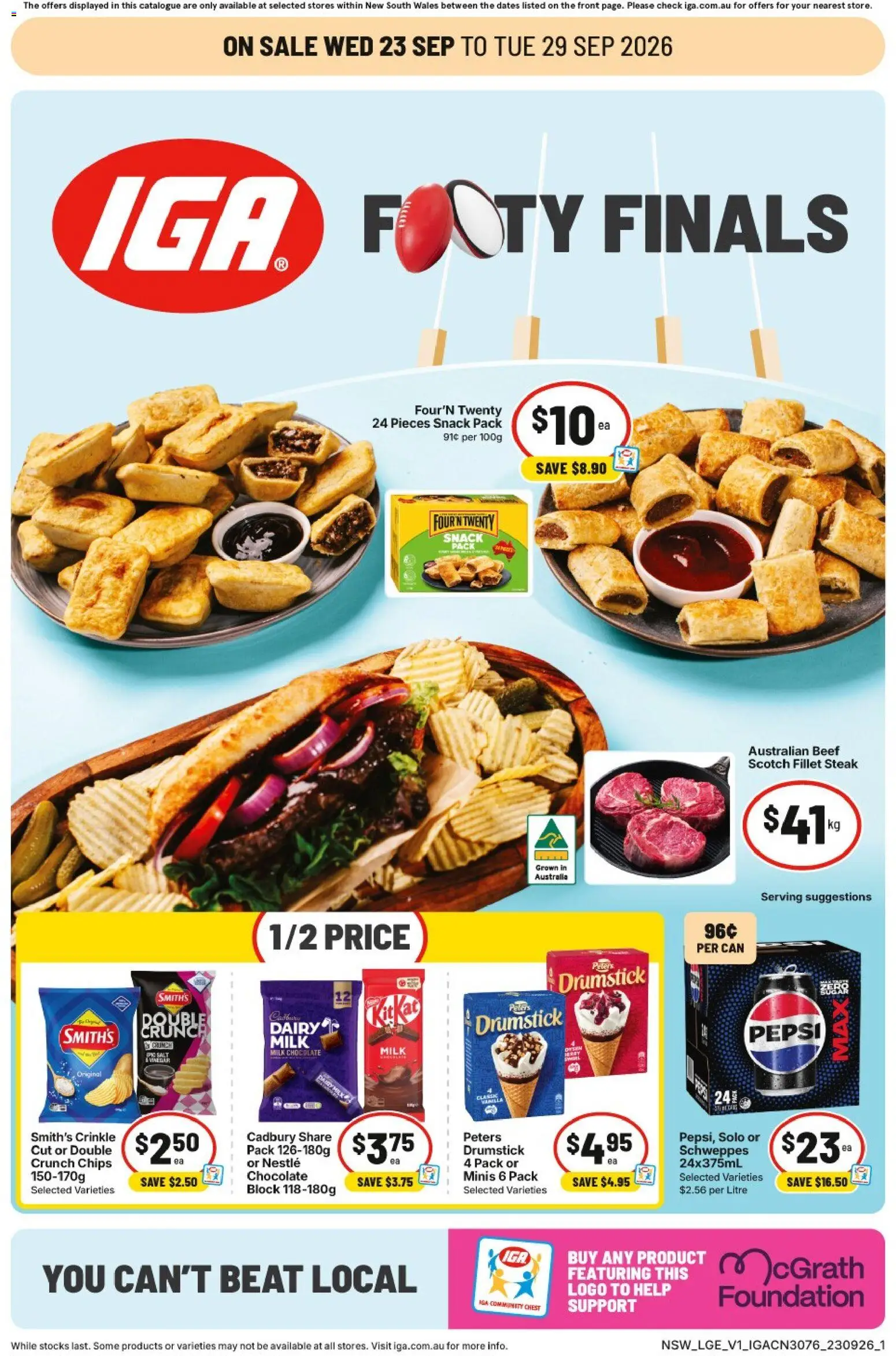 Preview of catalogue IGA catalogue Wynyard Station Sydney from shop IGA valid 23/09/2026