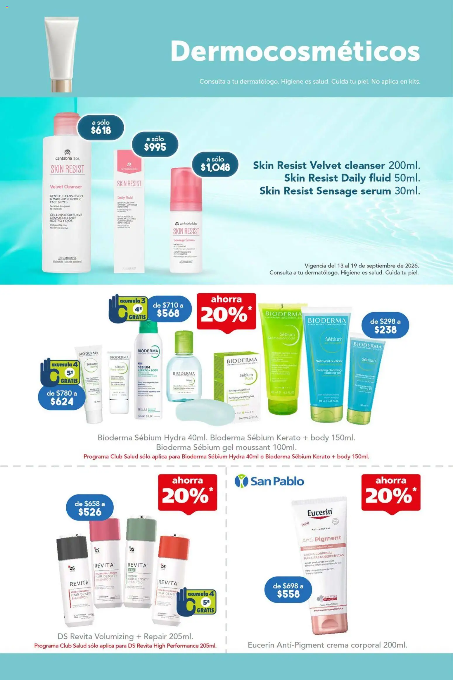 Vista previa las ofertas de la tienda Farmacia San Pablo - Farmacia San Pablo catálogo desde el 13/09/2026 