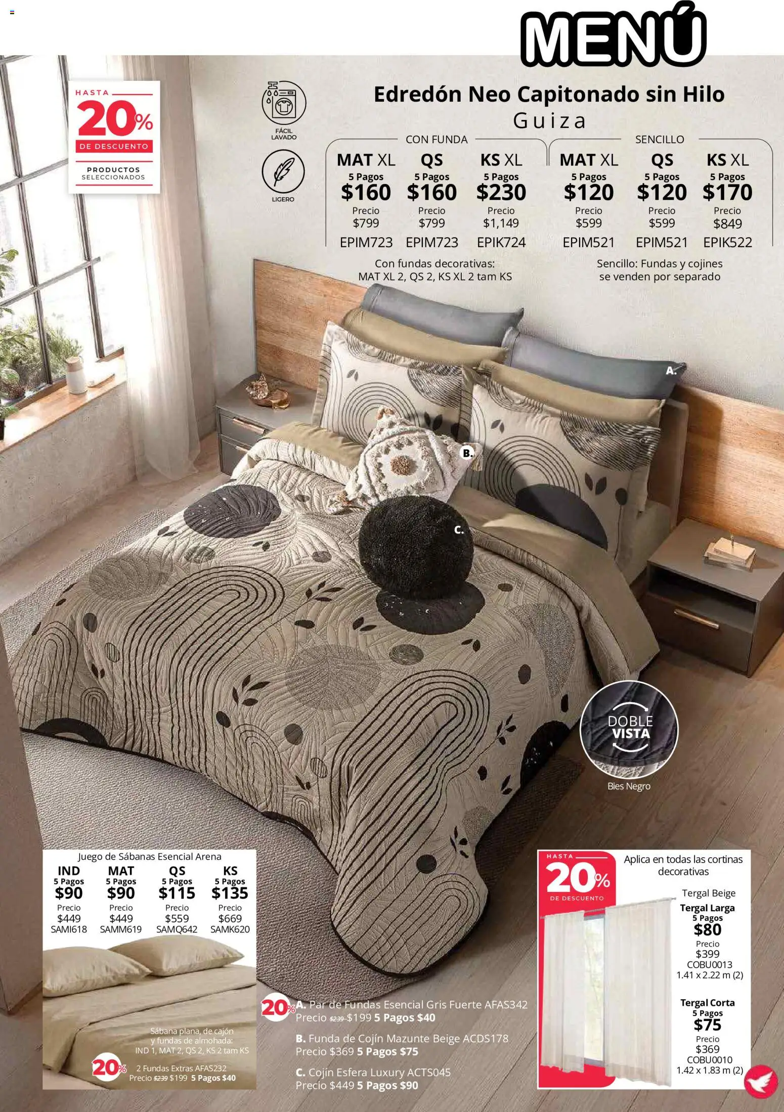 Vista previa las ofertas de la tienda Colchas Concord - Colchas Concord catálogo desde el 01/08/2026 