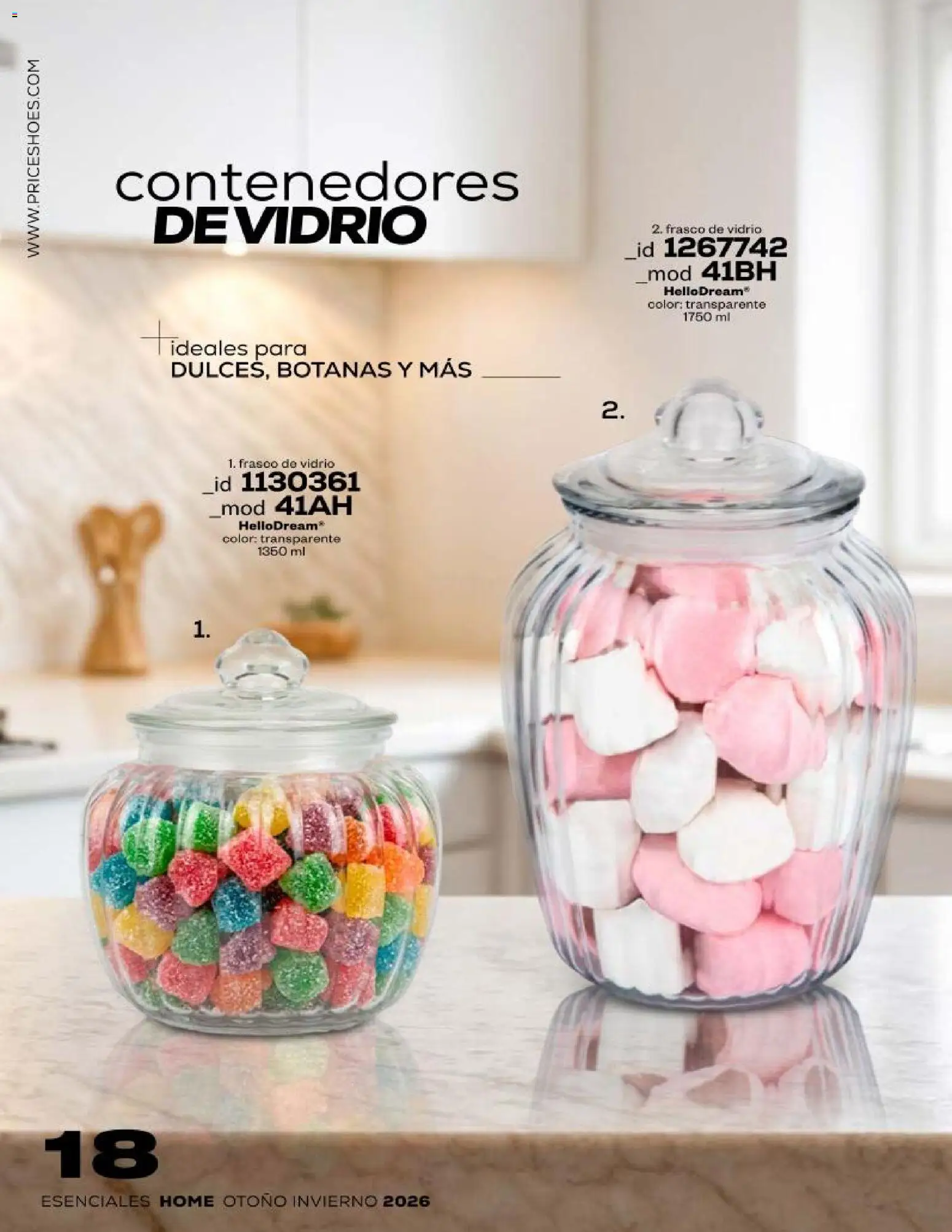 Vista previa las ofertas de la tienda Price Shoes - Price Shoes catálogo Esenciales Home desde el 17/08/2026 