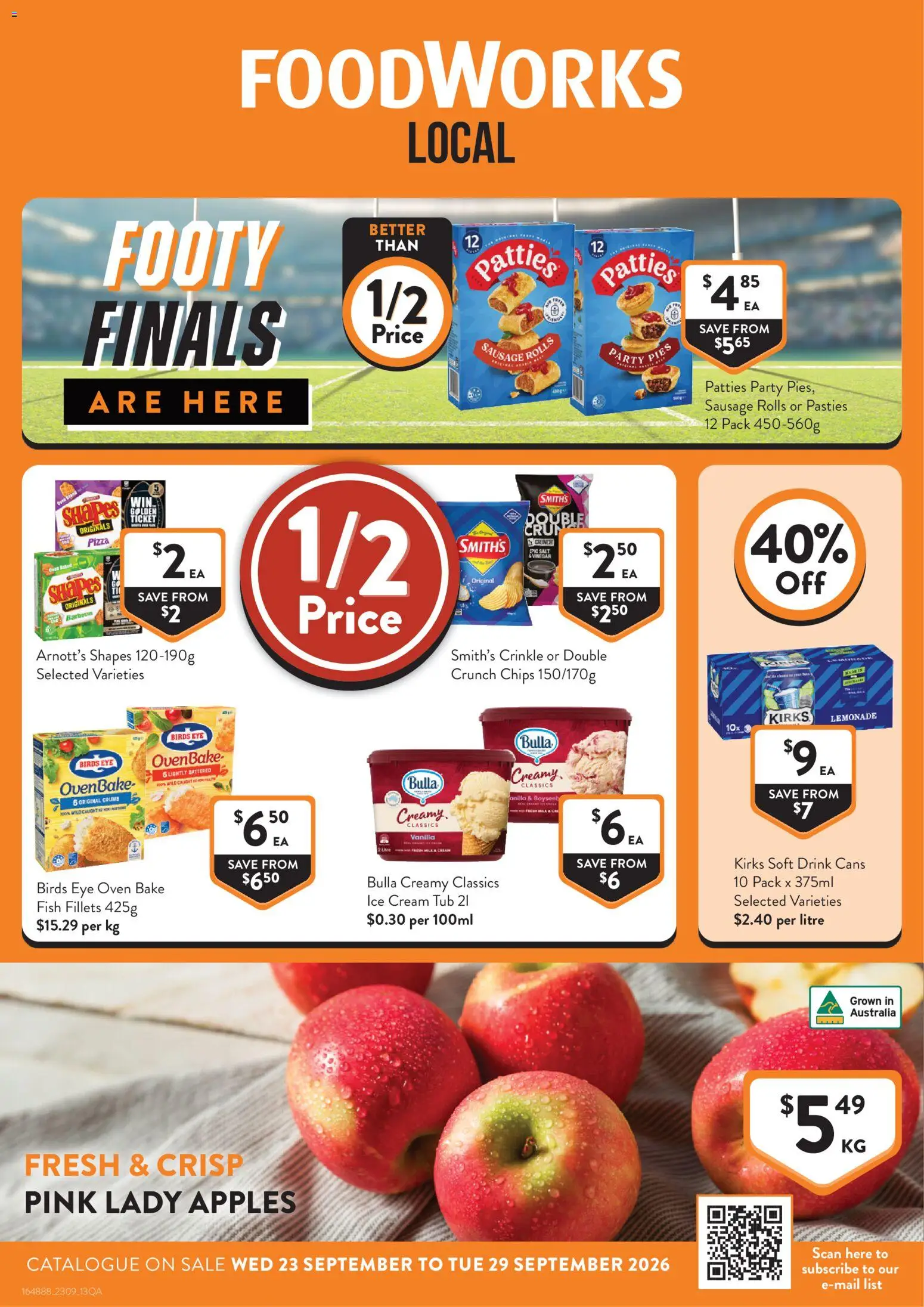 Preview of catalogue Foodworks catalogue Local QLD from shop Foodworks valid 16/09/2026