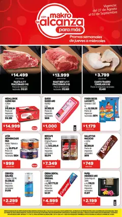 Vista previa del folleto de la tienda Makro válido desde el 27/08/2026 