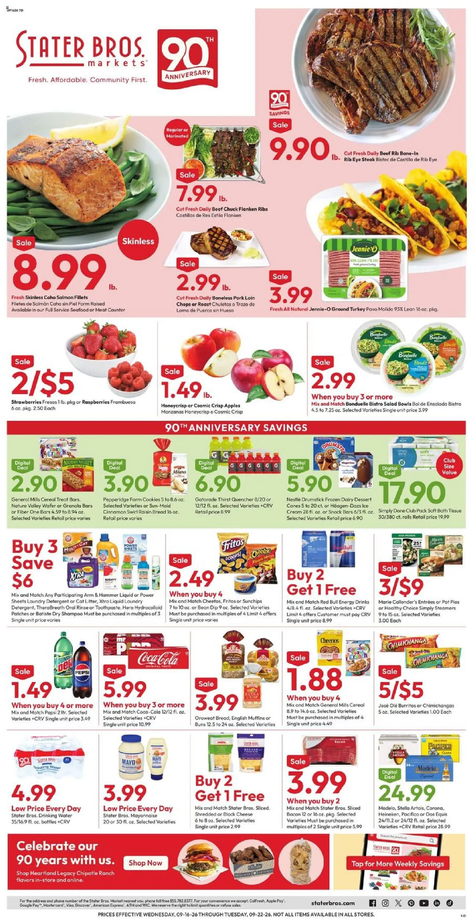 Ad Preview of Stater Bros Stater Bros Weekly Ad from 09/16/2026
