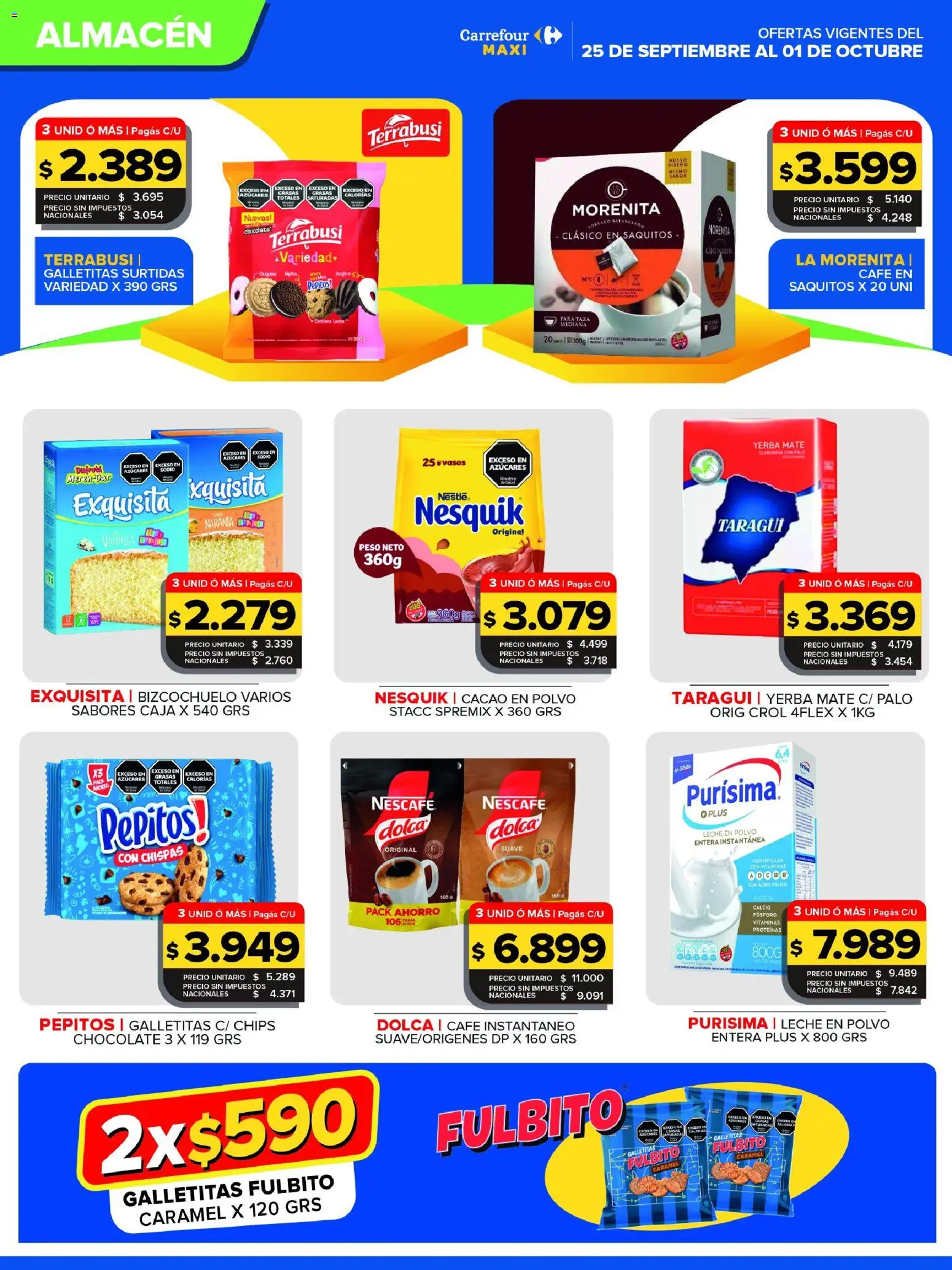 Vista previa del folleto de la tienda Carrefour Maxi válido desde el 25/09/2026 