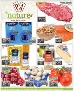 Preview of leaflet Pa Supermarché - nature Flyer from shop Pa Supermarché is valid from Oct 12, 2026