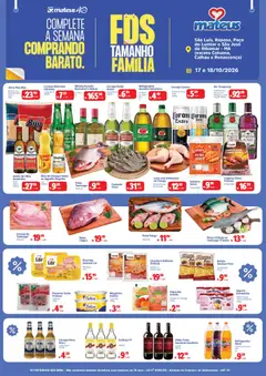 Pré-Visualização do folheto "Mateus ofertas Fds Tamanho família" da loja Mateus válido a partir de 17/10/2026
