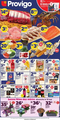 Preview of leaflet Provigo weekly flyer / circulaire from shop Provigo is valid from May 07, 2026