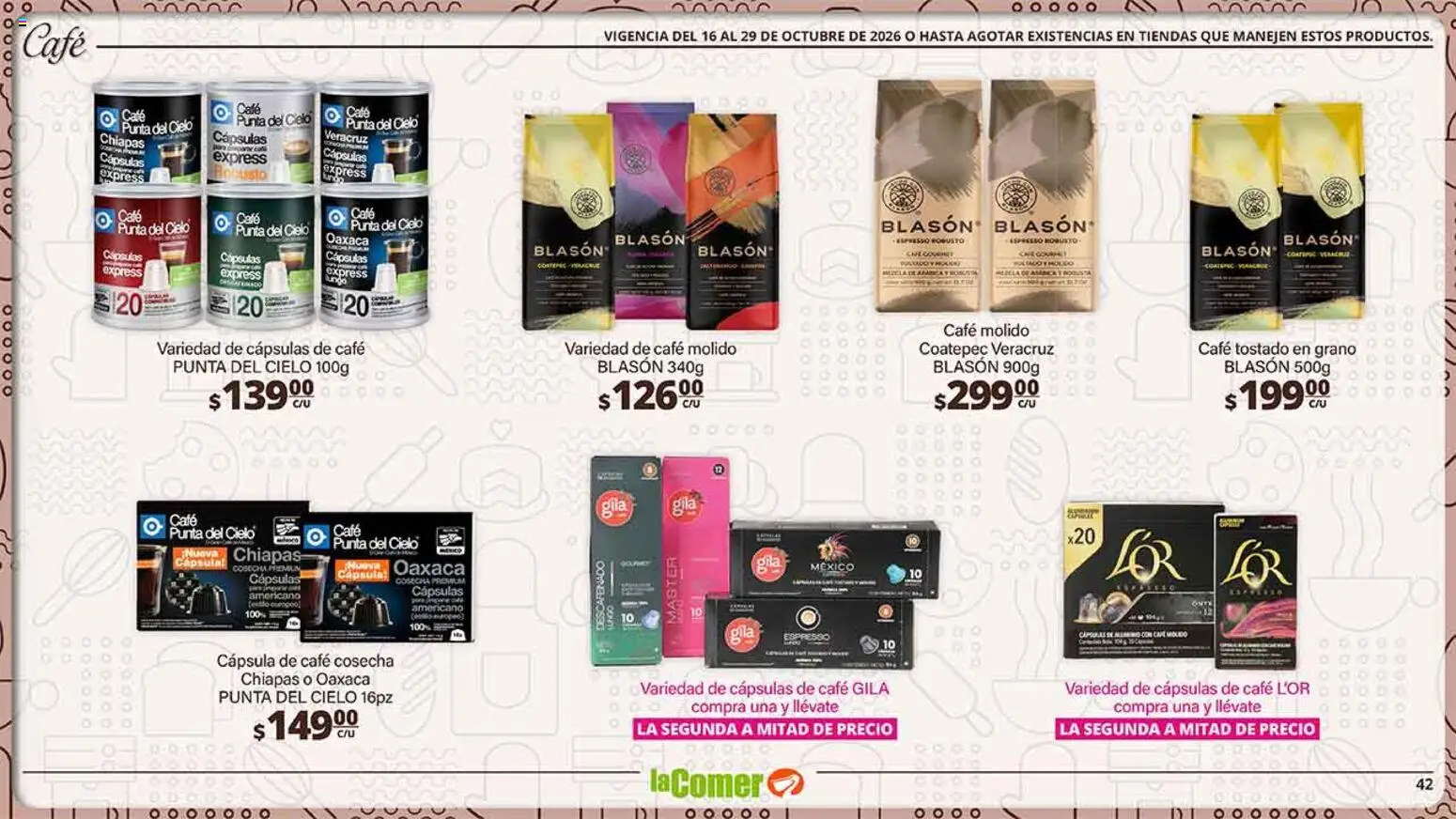 Vista previa las ofertas de la tienda La Comer - La Comer folleto es la tienda rosa desde el 16/10/2026 