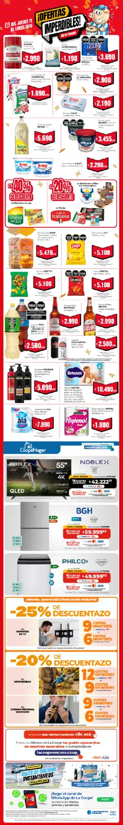 Vista previa del folleto de la tienda Cooperativa Obrera válido desde el 11/06/2026 