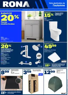Preview of leaflet Rona circulaire from shop Rona is valid from Oct 15, 2026