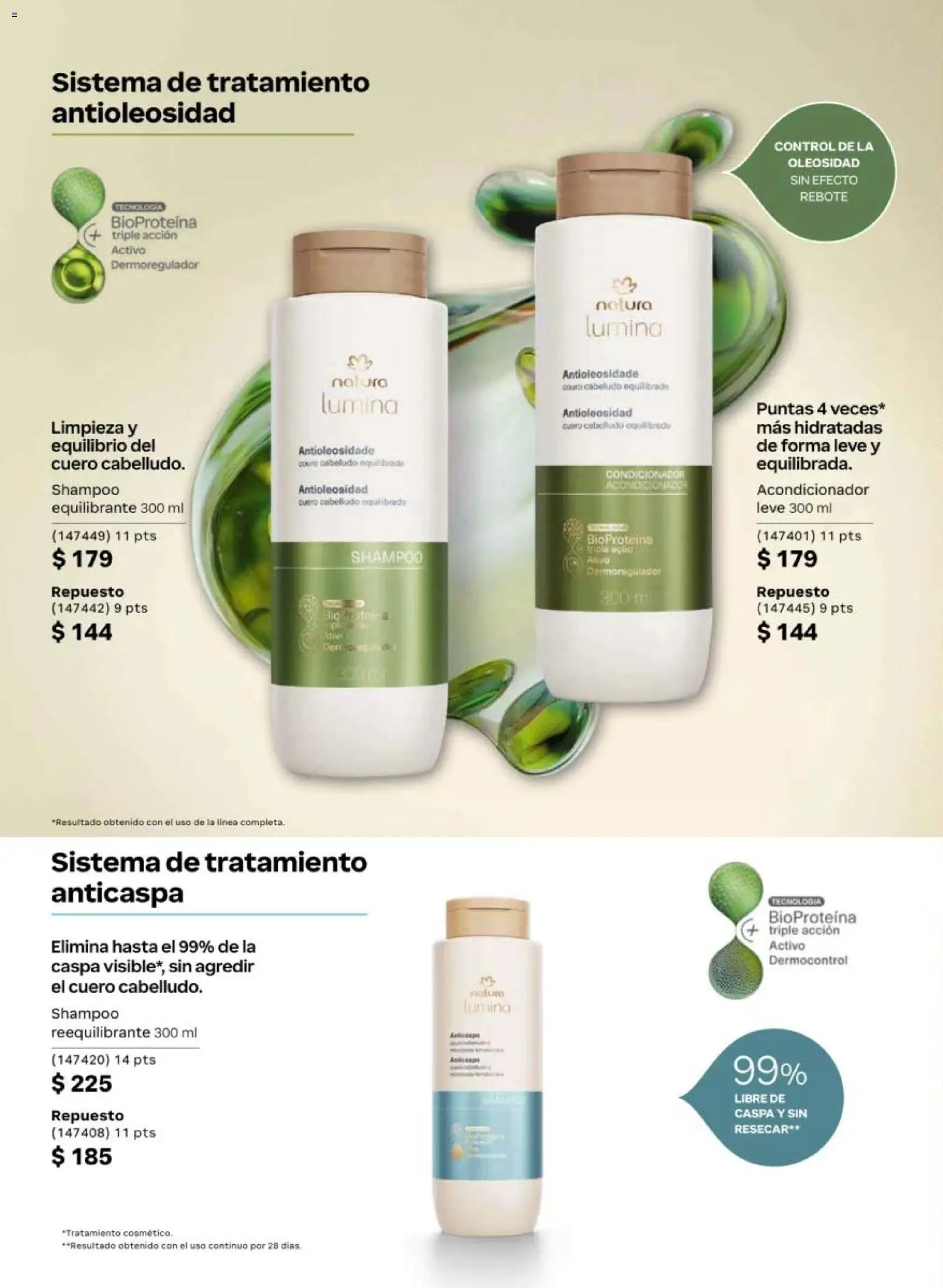Vista previa las ofertas de la tienda Natura - Natura campaña 6 2026 desde el 02/04/2026 - Shampoo, Acondicionador