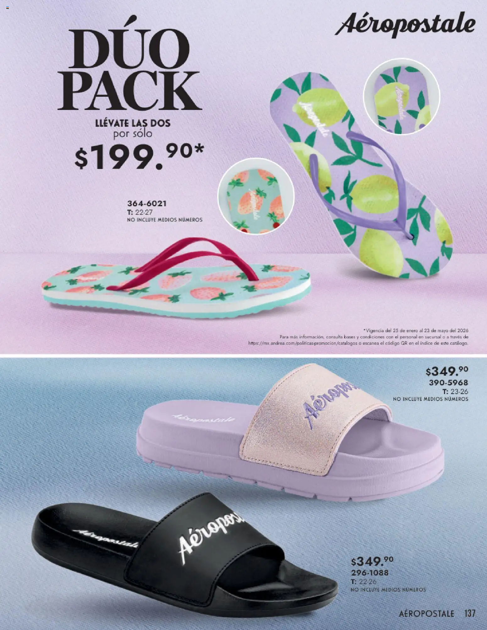 Vista previa las ofertas de la tienda Andrea - Catálogo Calzado Dama desde el 25/01/2026 