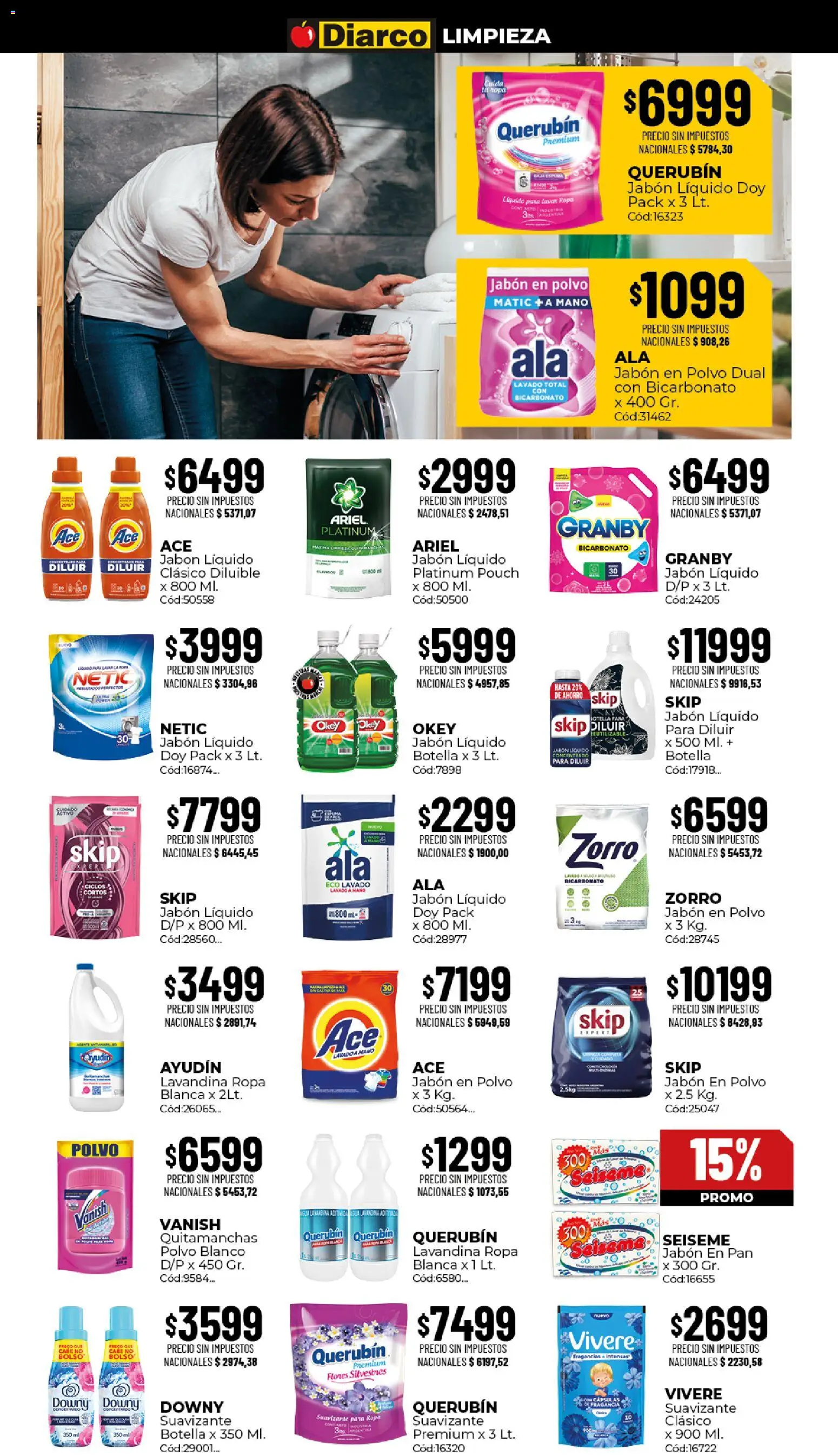 Vista previa del folleto de la tienda Diarco válido desde el 24/08/2026 