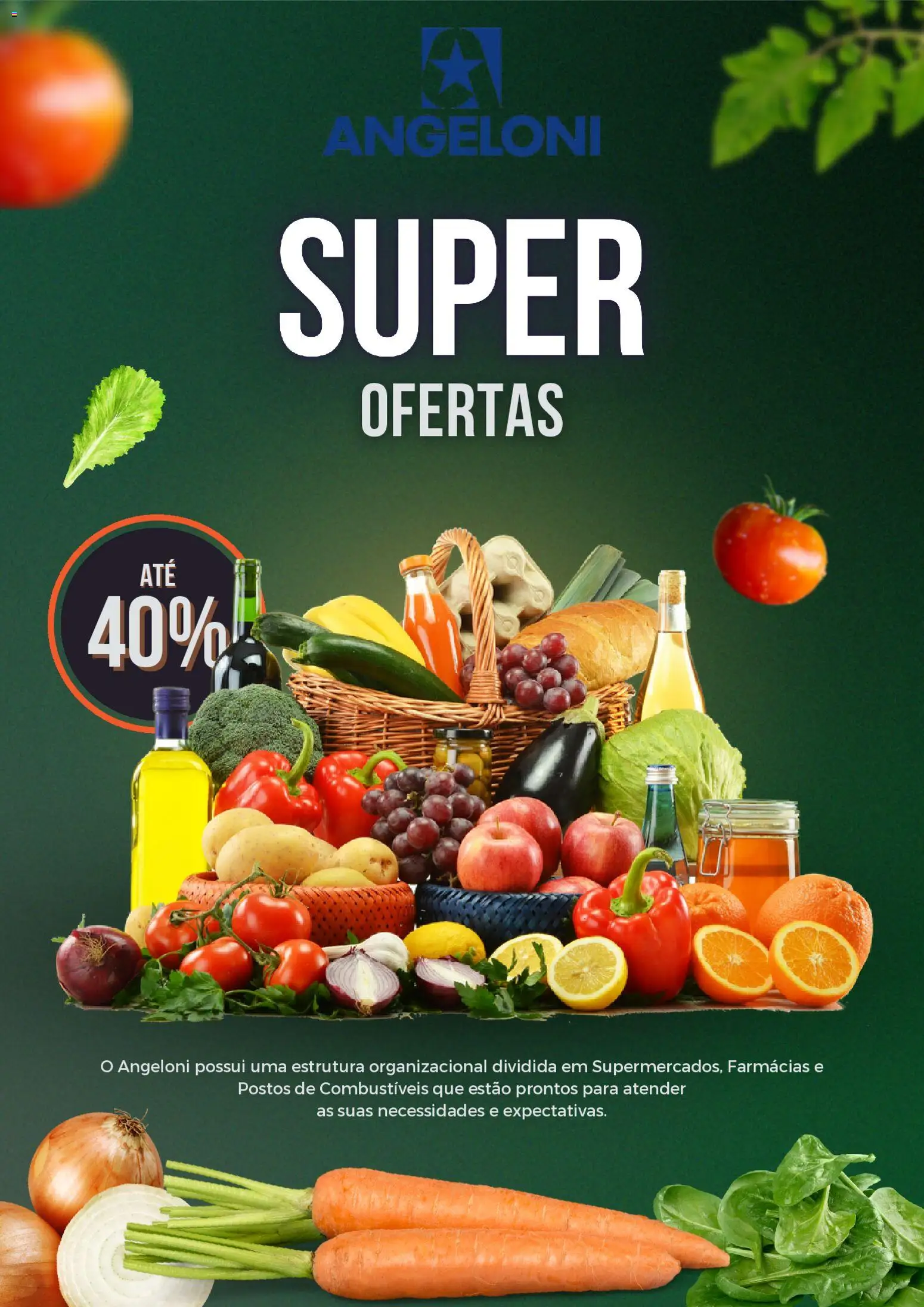 Pré-Visualização do folheto "Ofertas da semana" da loja Angeloni válido a partir de 19/02/2026