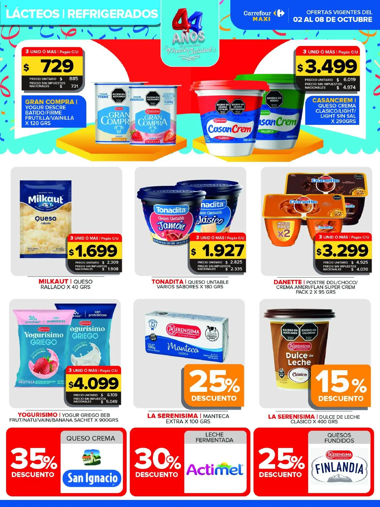 Vista previa del folleto de la tienda Carrefour Maxi válido desde el 02/10/2026 