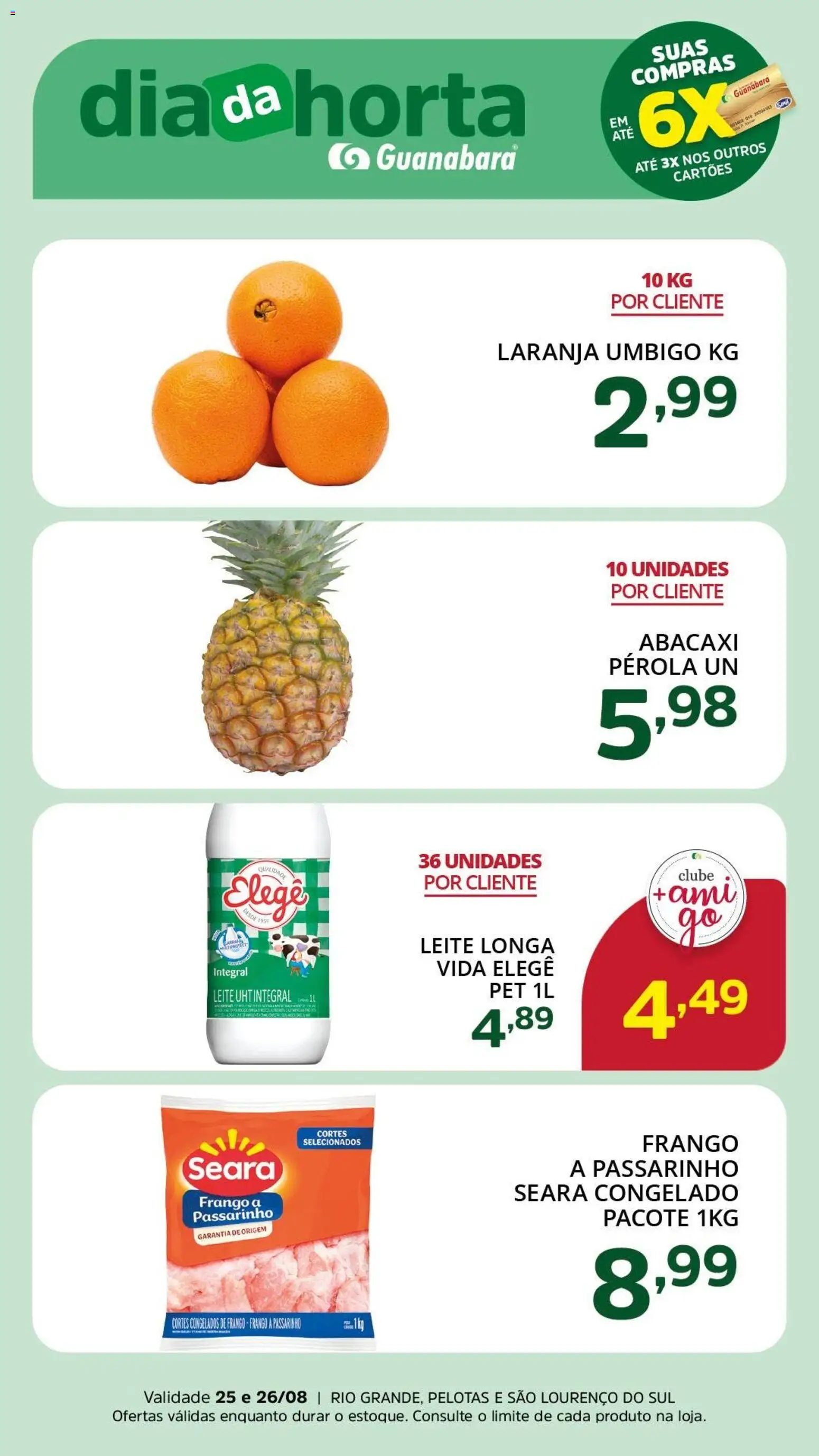 Ofertas Supermercado Guanabara até 25/08/2026. - Página 1
