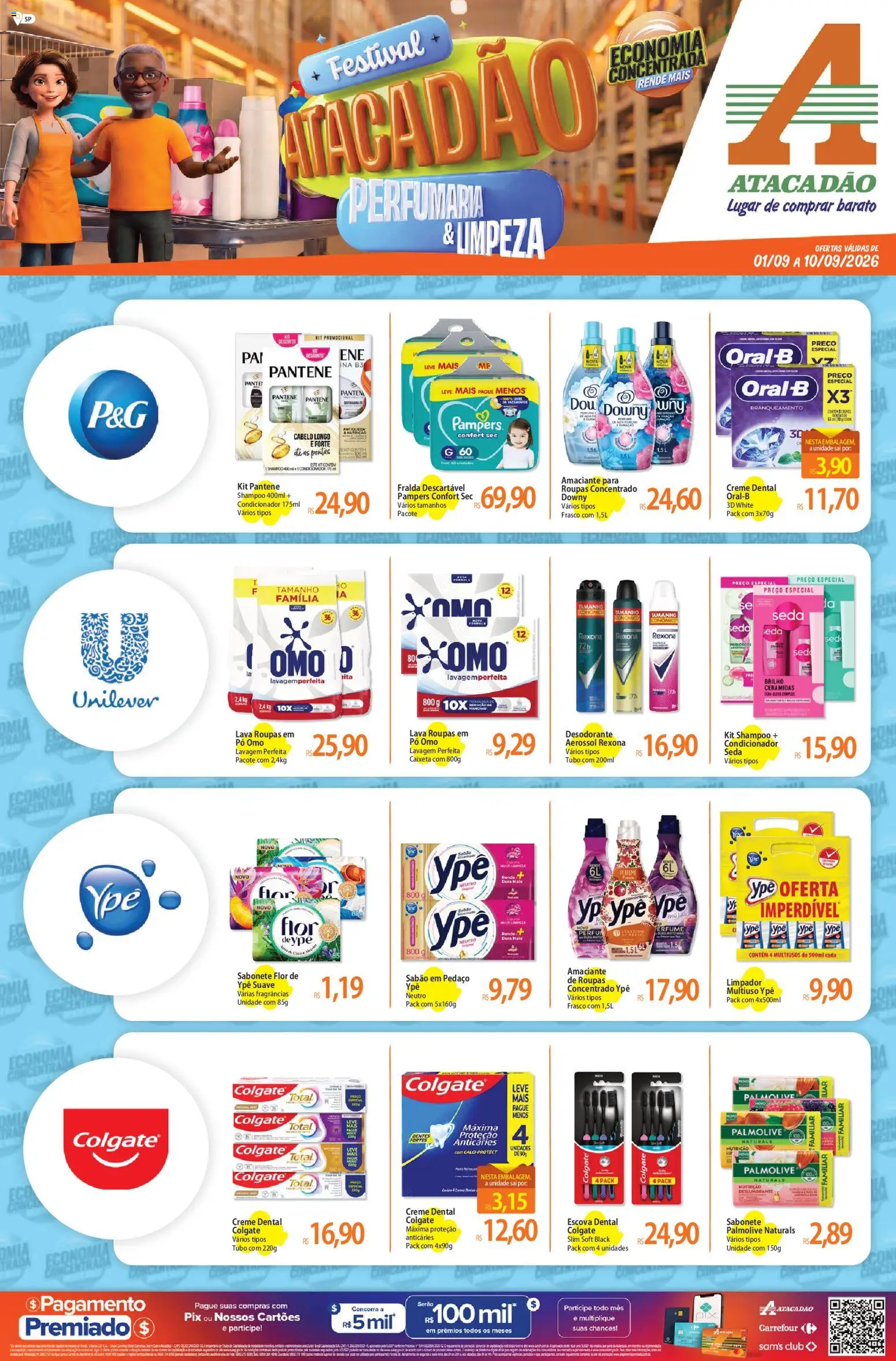 Pré-Visualização do folheto "Atacadão ofertas - SP" da loja Atacadão válido a partir de 01/09/2026