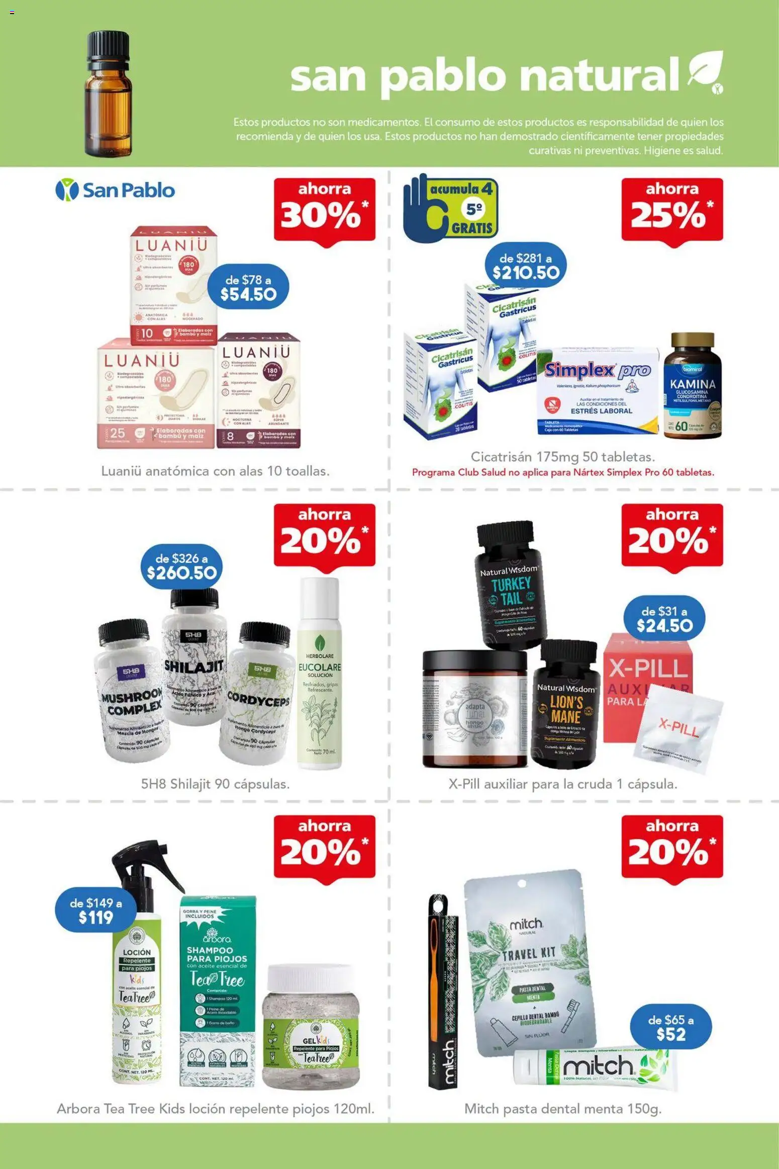 Vista previa las ofertas de la tienda Farmacia San Pablo - Farmacia San Pablo catálogo desde el 13/09/2026 