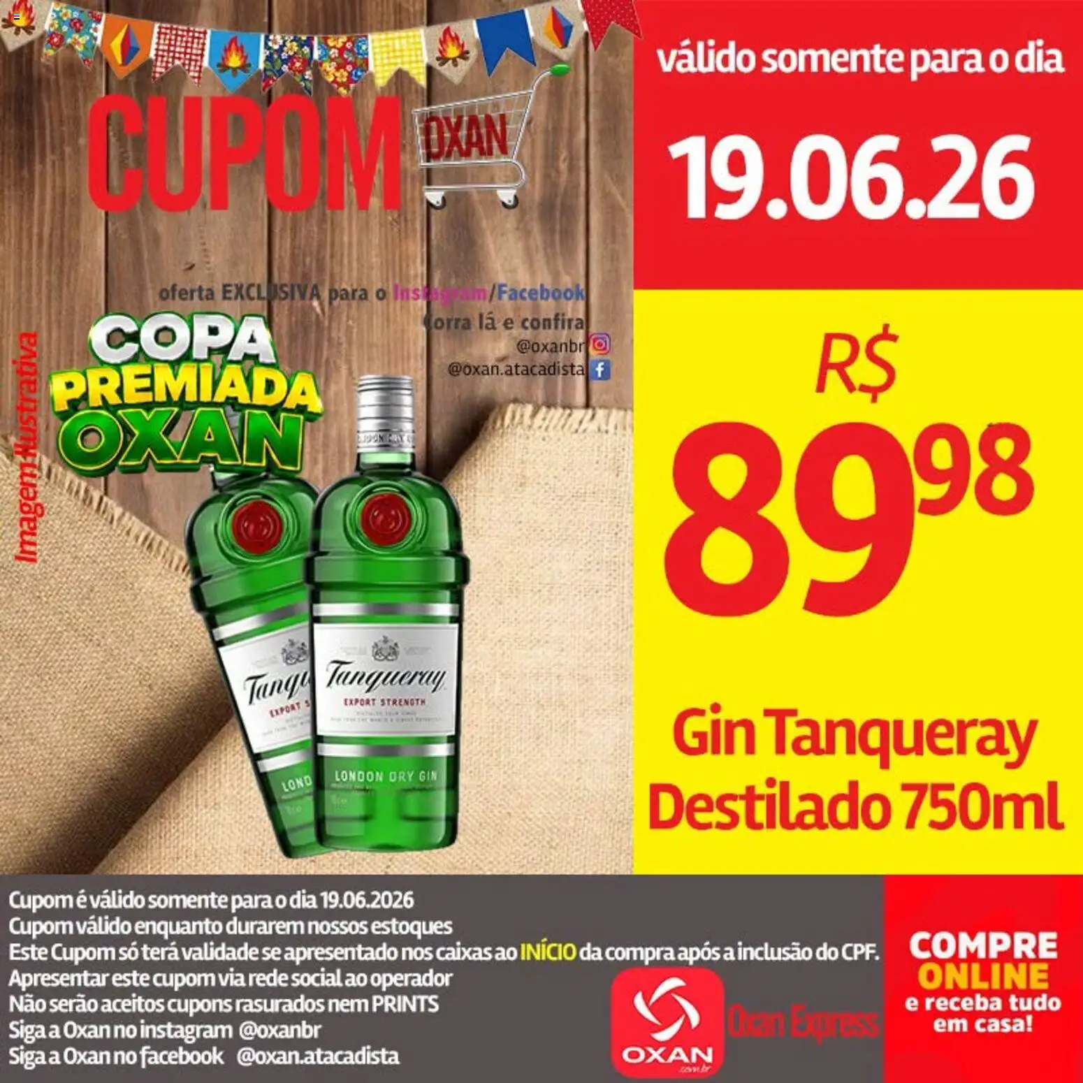 Pré-Visualização do folheto "Oxan Atacadista - Ofertas da semana" da loja Oxan Atacadista válido a partir de 19/06/2026