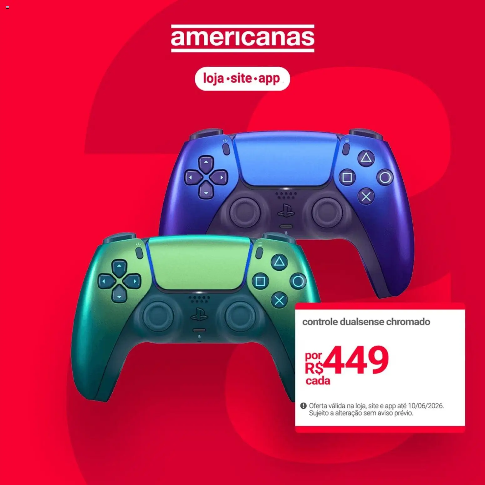 Pré-Visualização do folheto "Lojas Americanas - Ofertas atuais" da loja Lojas Americanas válido a partir de 02/06/2026