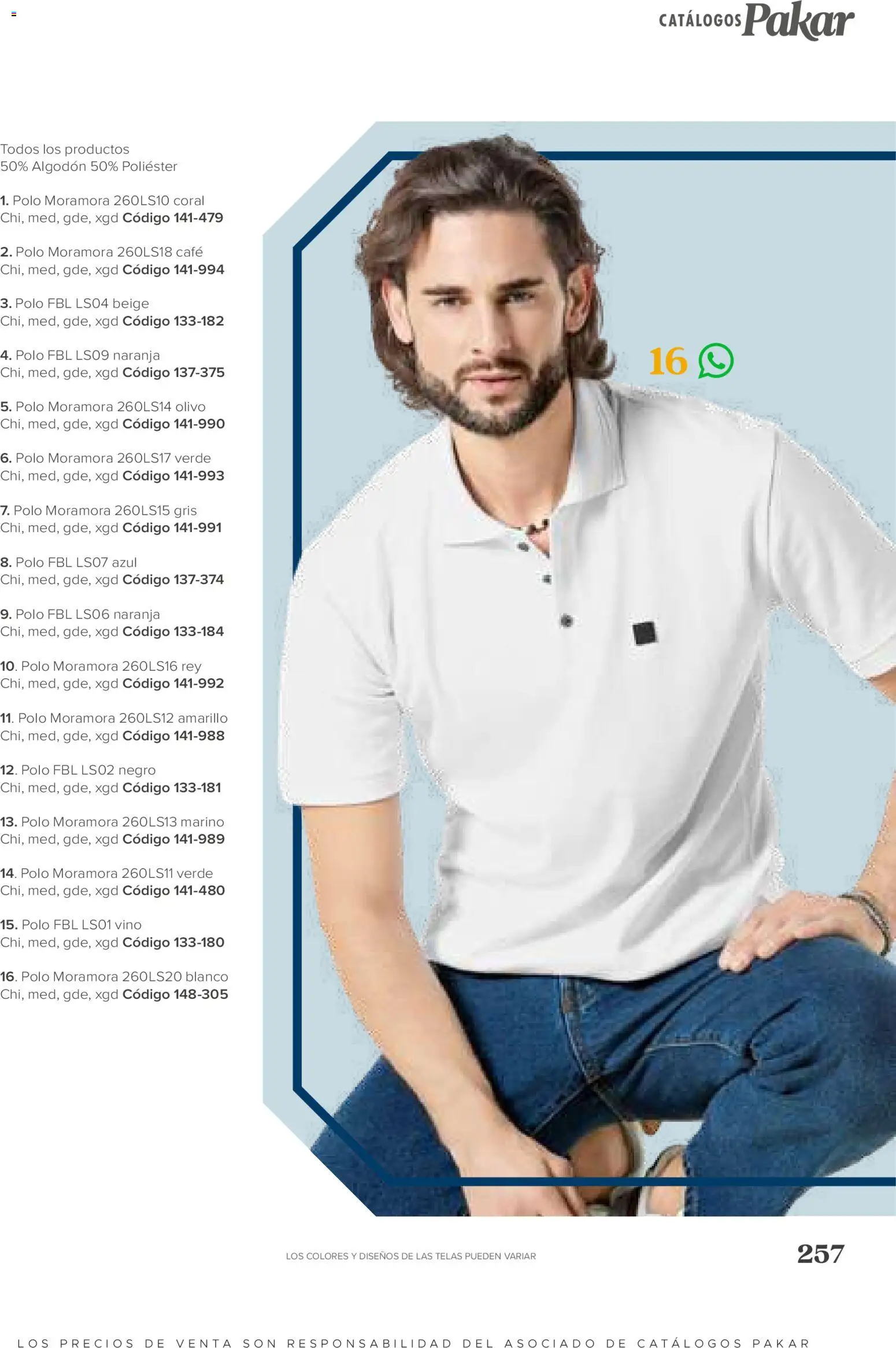 Vista previa las ofertas de la tienda SC Pakar - SC Pakar catálogo Ropa desde el 31/07/2026 
