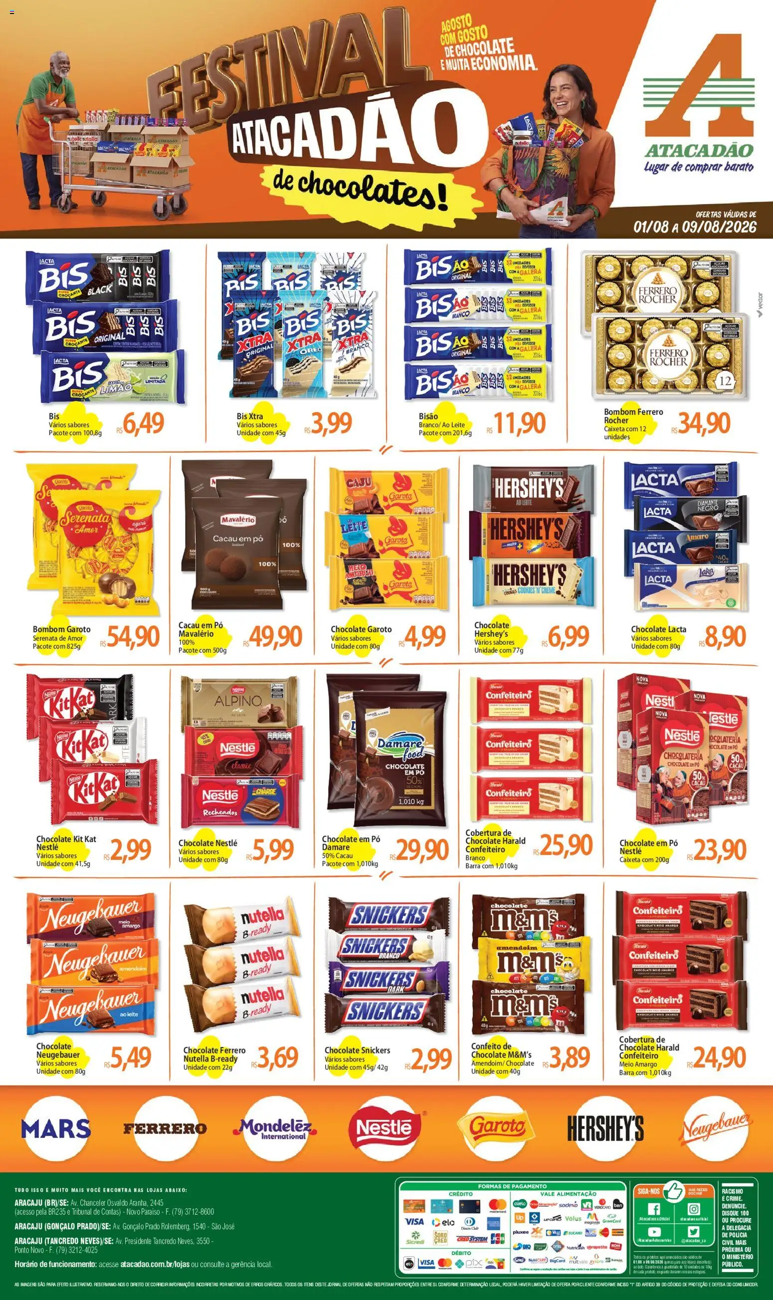 Pré-Visualização do folheto "Atacadão ofertas - SE" da loja Atacadão válido a partir de 01/08/2026