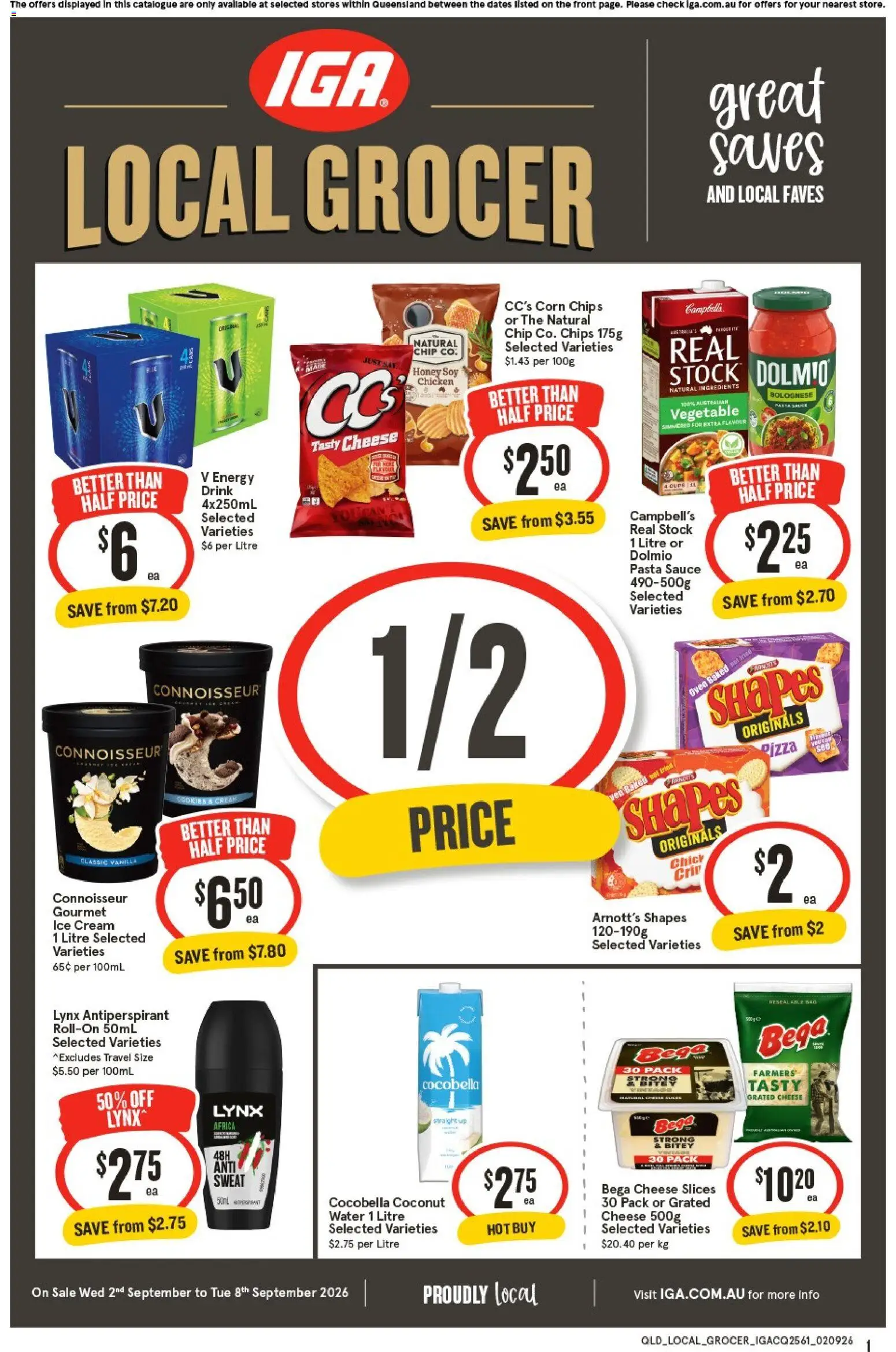 Preview of catalogue IGA catalogue South Brisbane from shop IGA valid 02/09/2026