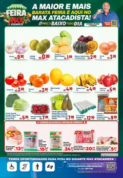 Pré-Visualização do folheto "Max Atacadista ofertas Feira" da loja Max Atacadista válido a partir de 04/08/2026