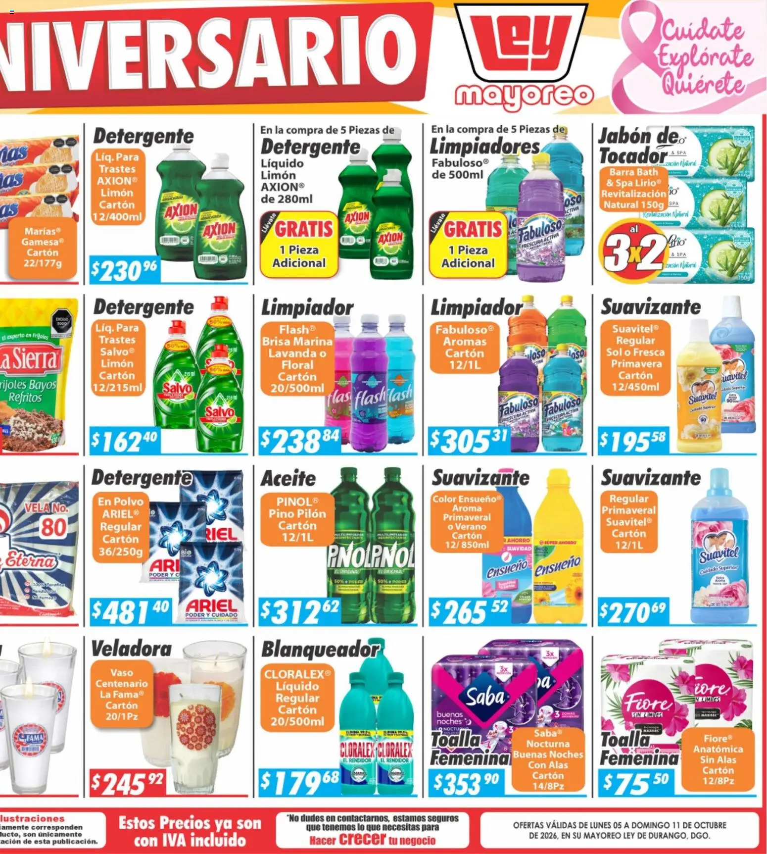 Vista previa las ofertas de la tienda Casa Ley - Casa Ley folleto desde el 05/10/2026 