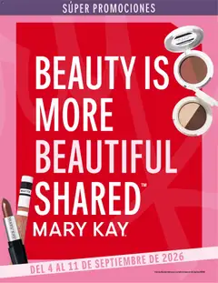 Vista previa las ofertas de la tienda Mary Kay - Catálogo Mary Kay Súper promociones desde el 04/09/2026 